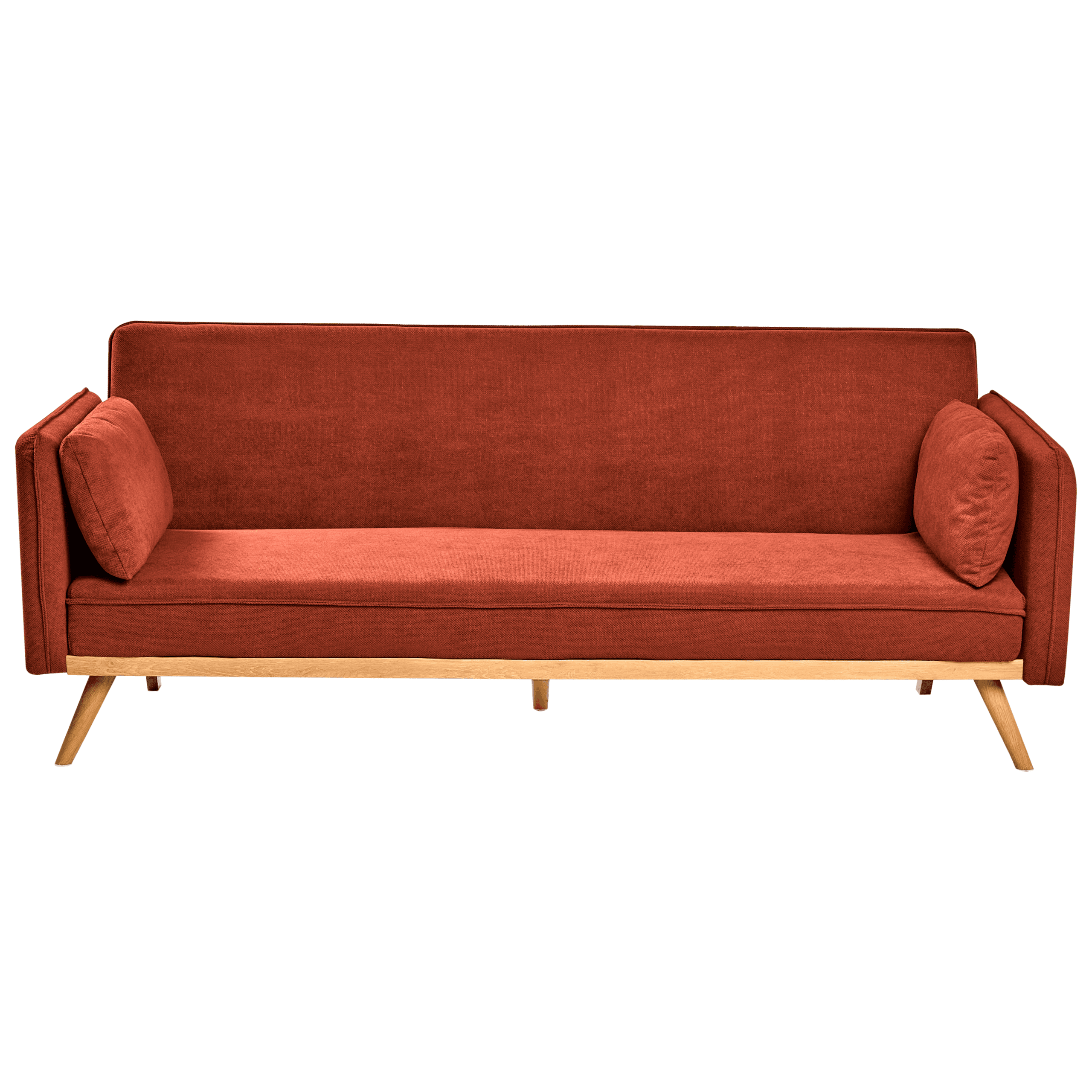 Vuodesohva ASAA kangas Punainen – Beliani