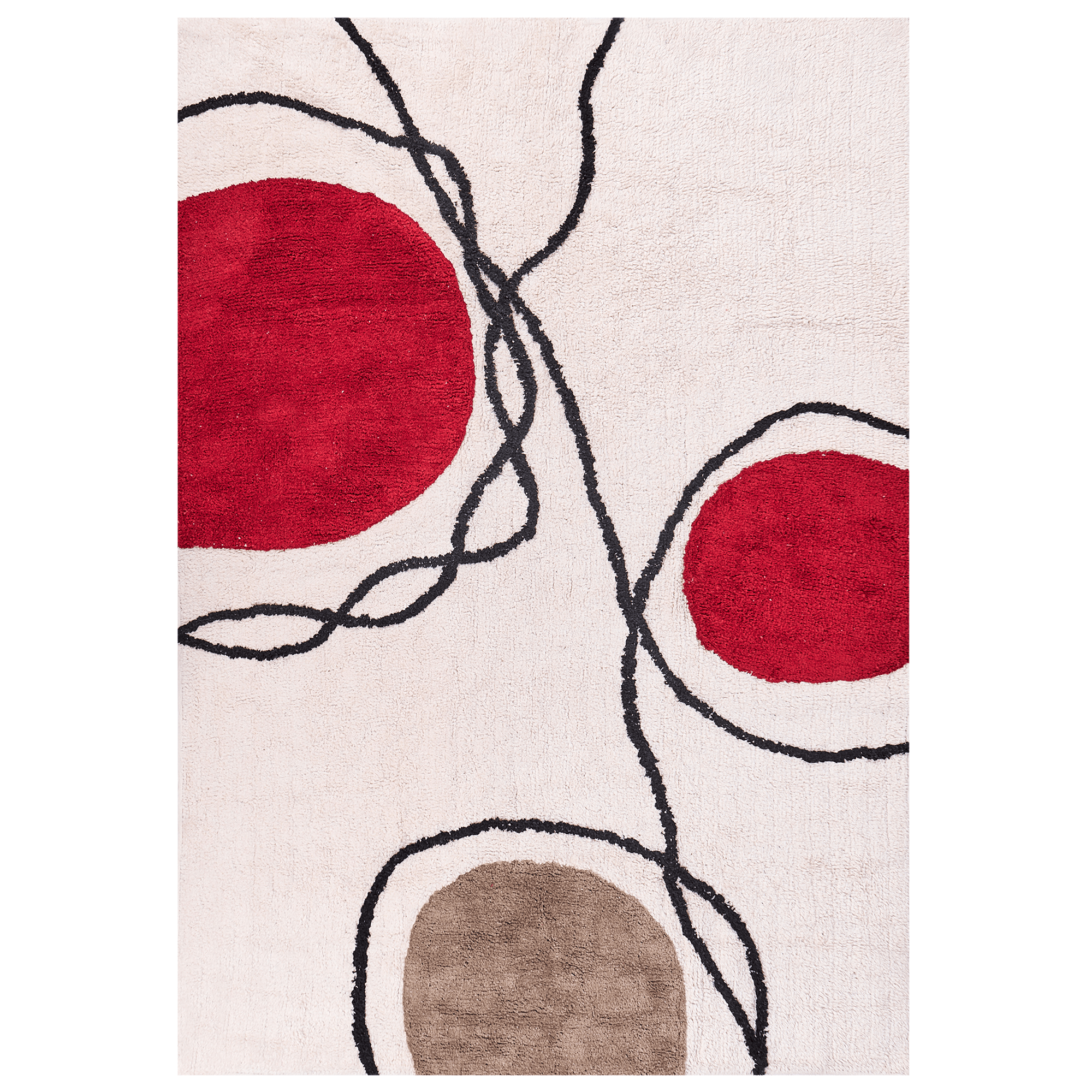 Matto BOLAT Beige 160 x 230 cm puuvilla