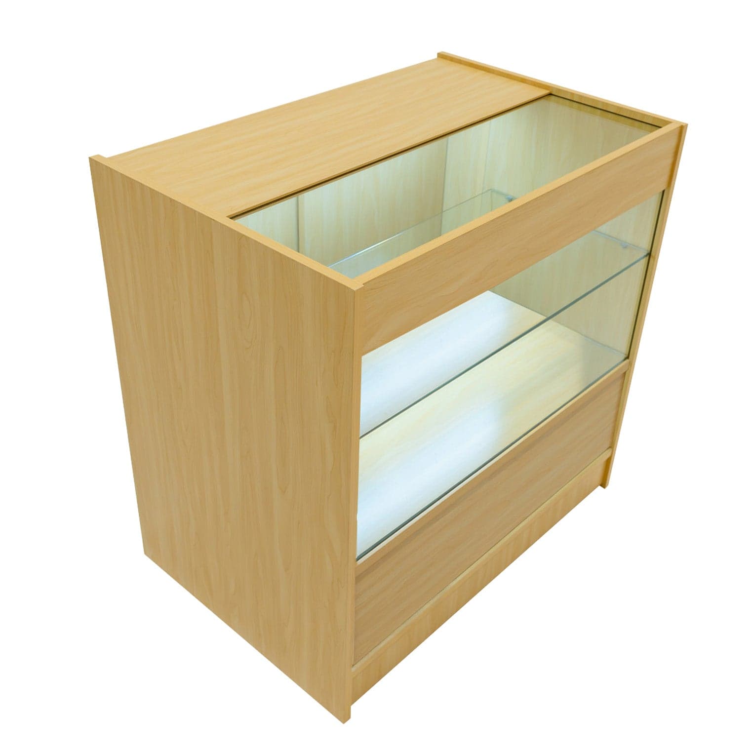 LED-myymälätiski C900 - vaahtera – Monstershop