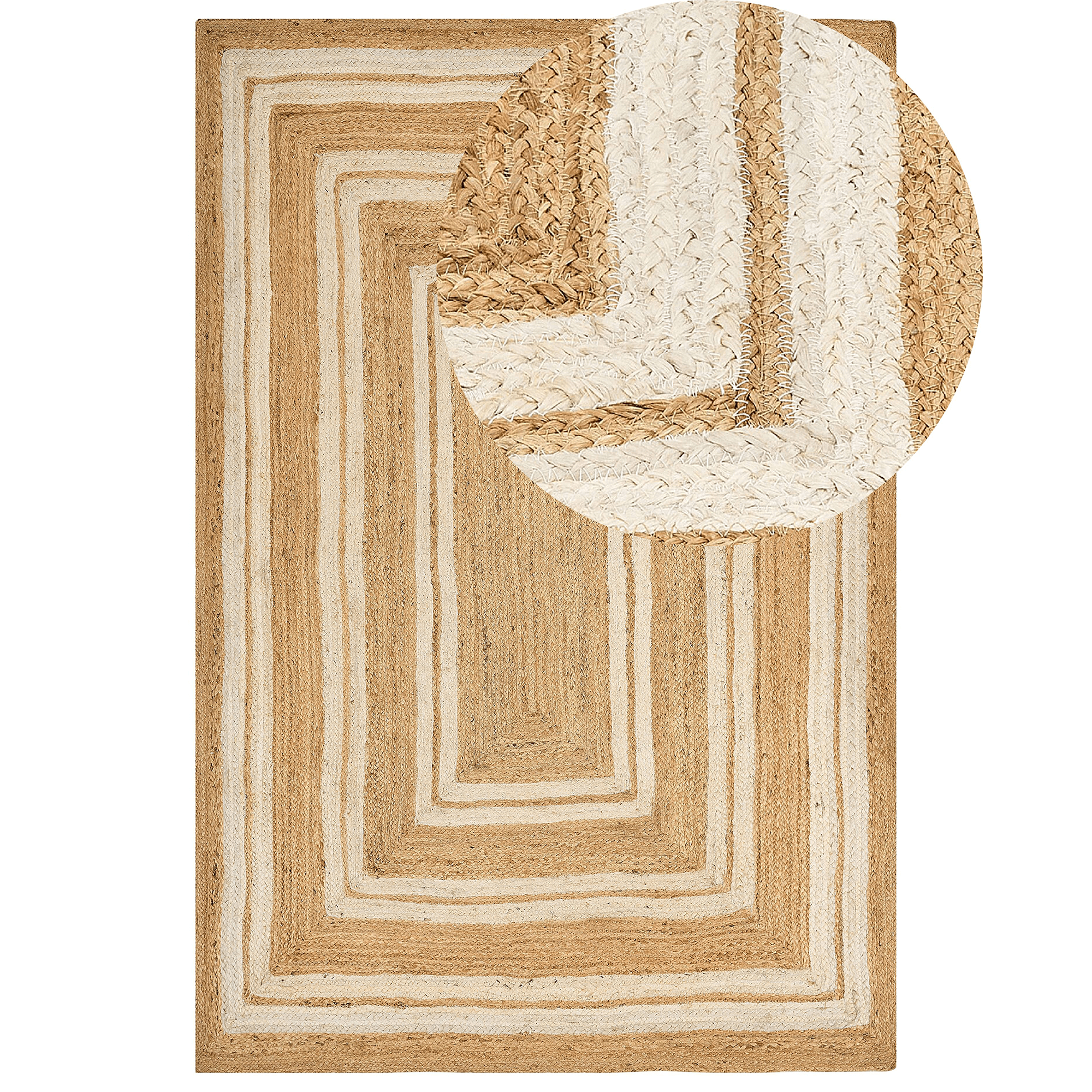 Matto ELMALI Beige 200 x 300 cm juutti
