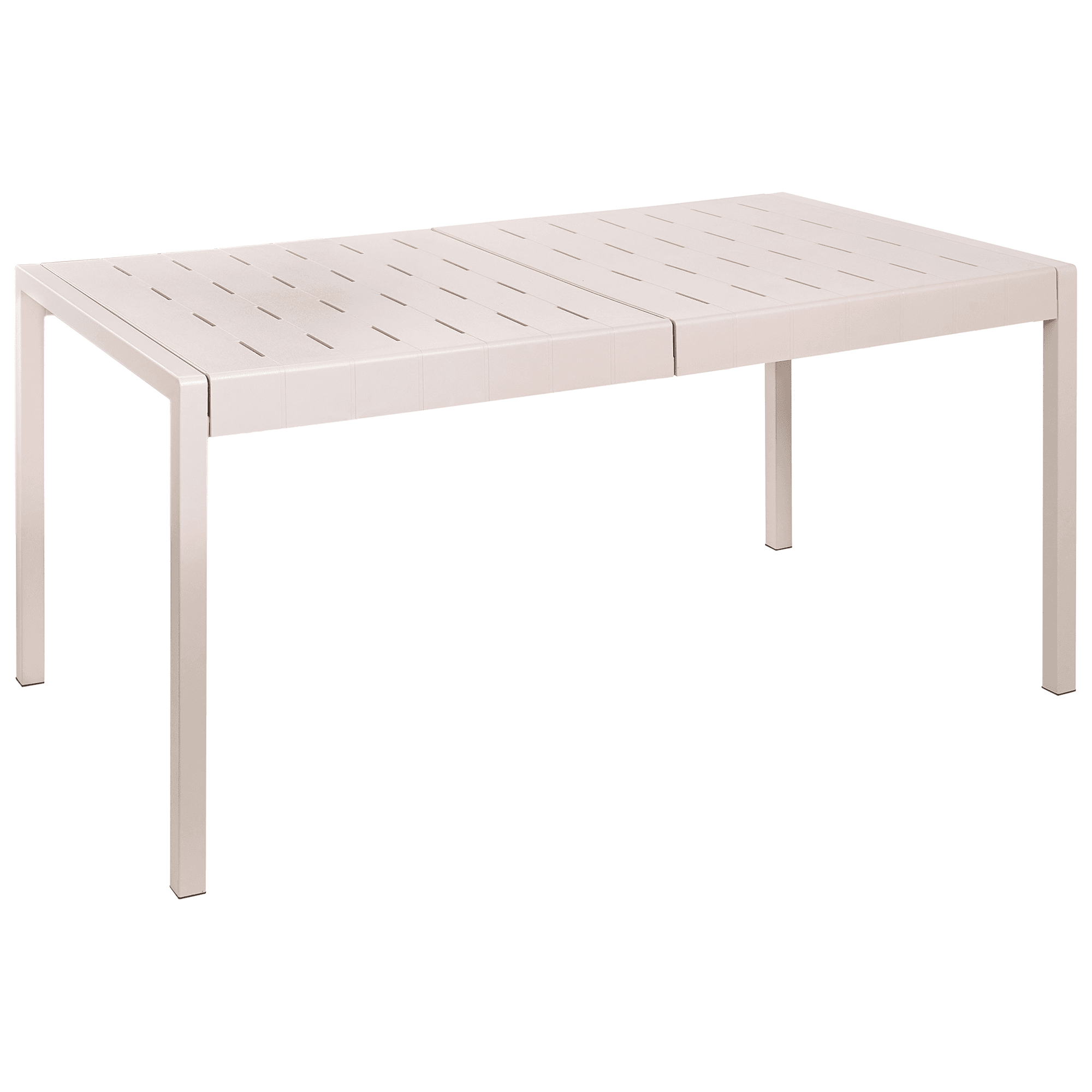 Puutarhapöytä BARTICA 154 cm 84 cm Beige – Beliani