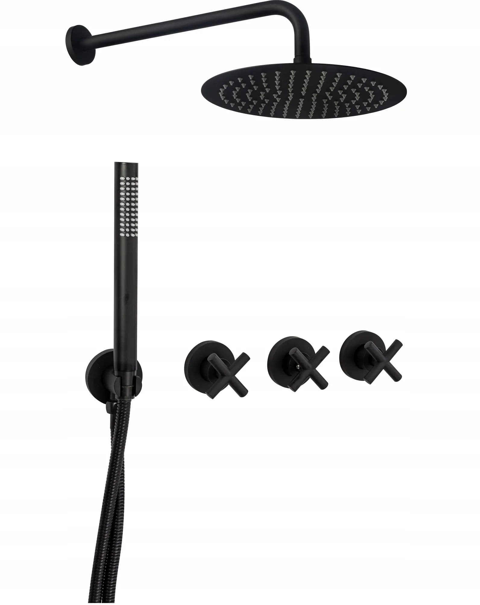 REA upotettava suihkusetti EXIT musta, 51X30X36CM