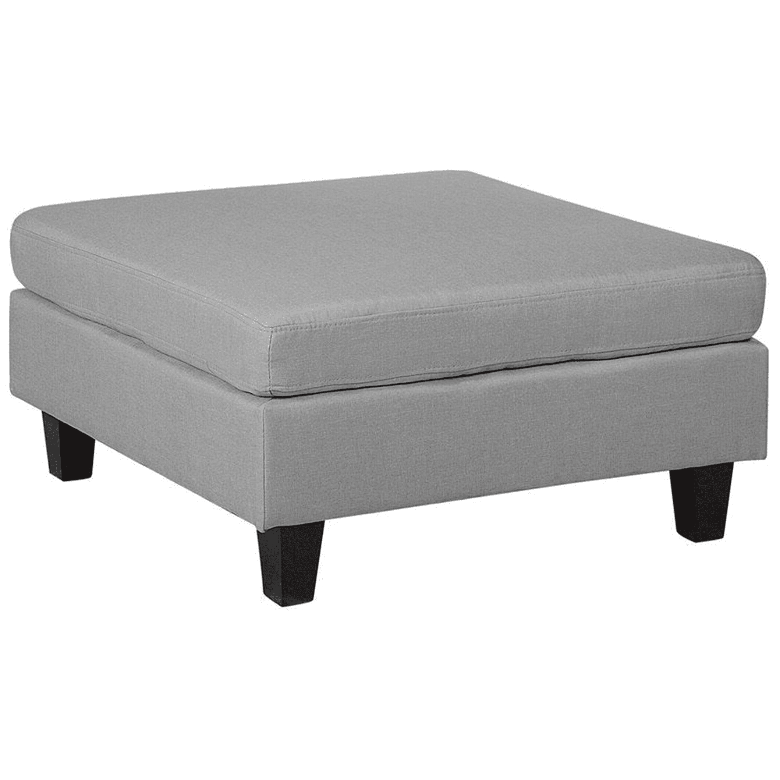 Suuri rahi FEVIK kangas Vaaleanharmaa – Beliani