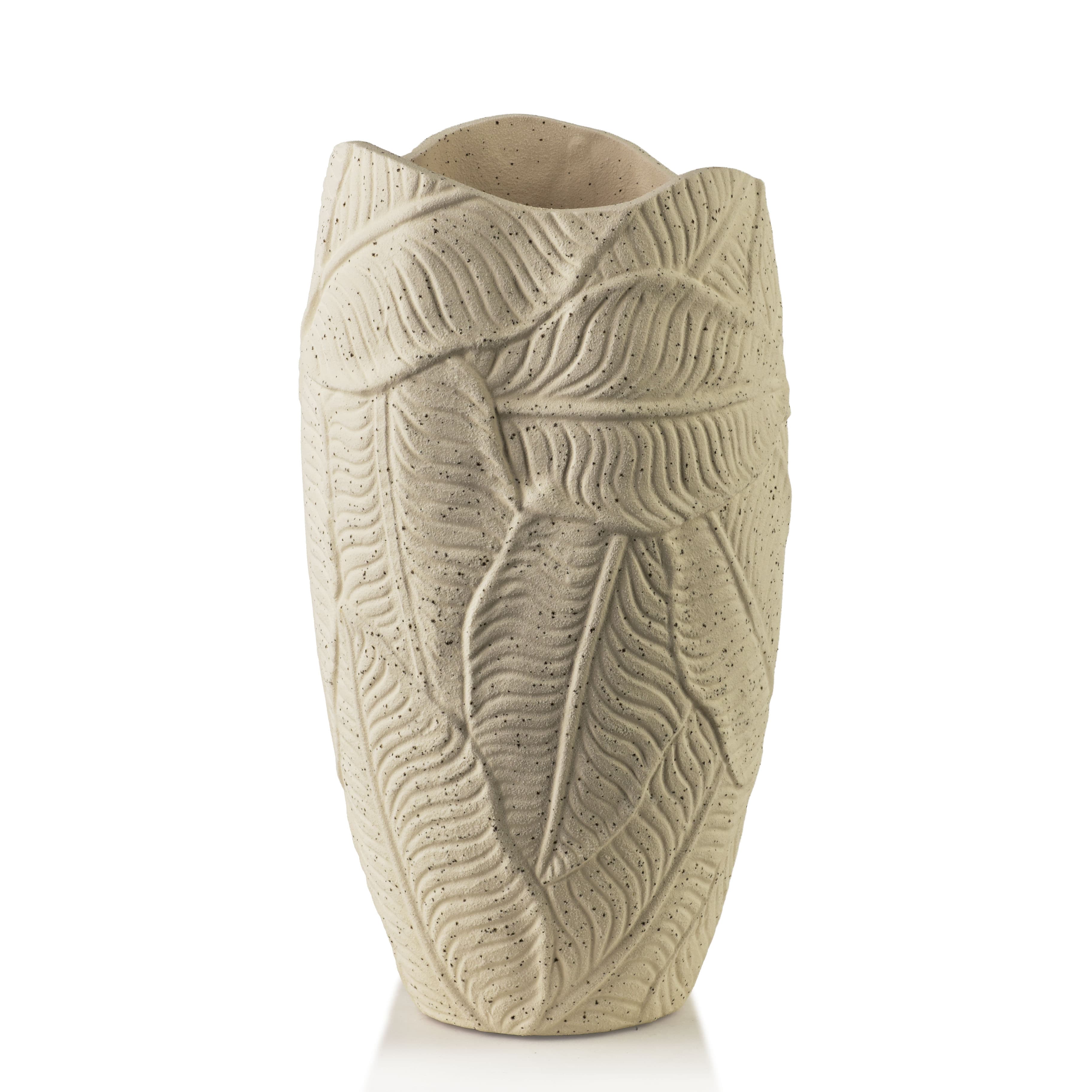 Maljakko poliresiini Mondex Manon 13x10x30 beige 1kpl – MONDEX