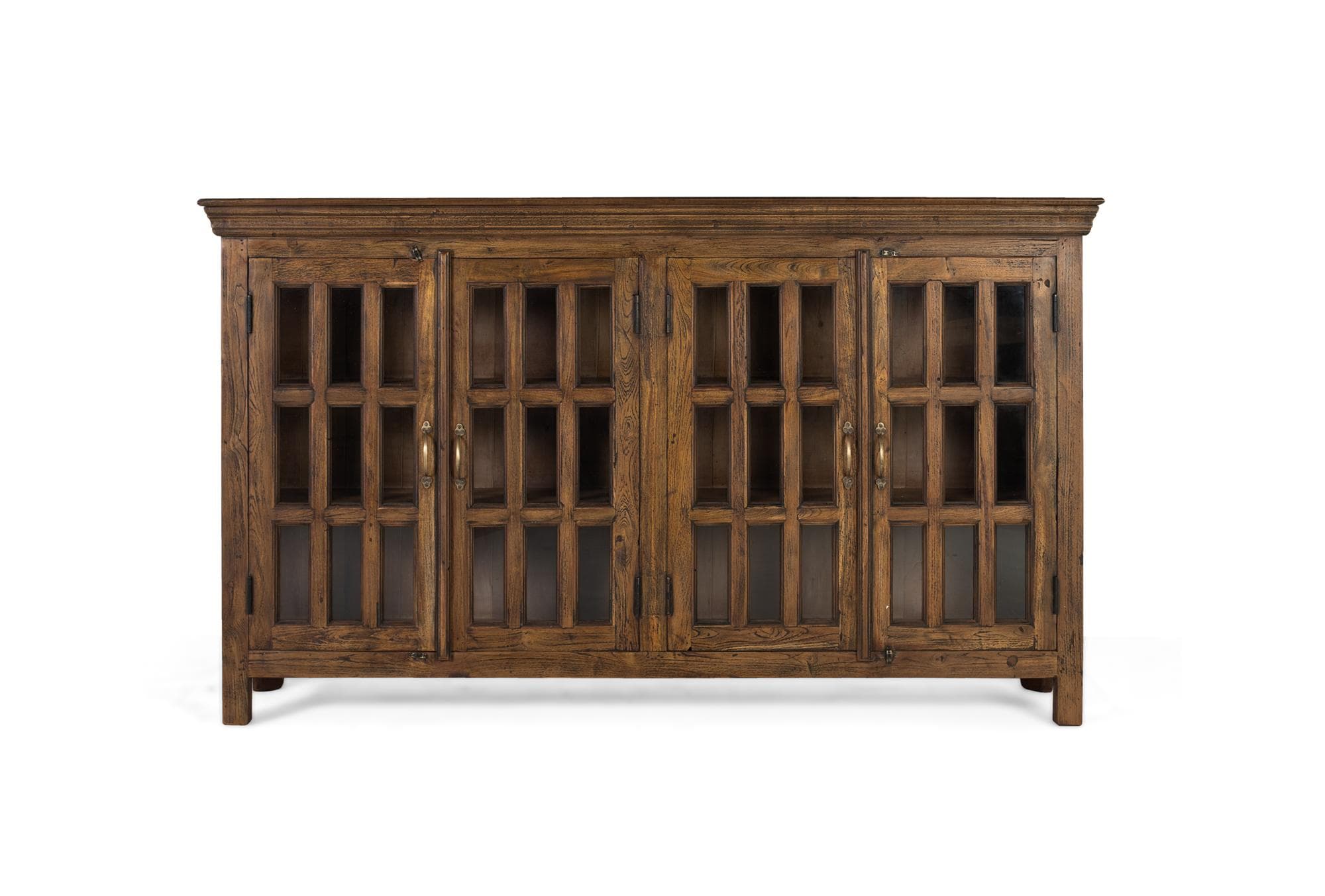 Käsin veistetty senkki kierrätetystä tiikkipuusta – Giner y Colomer