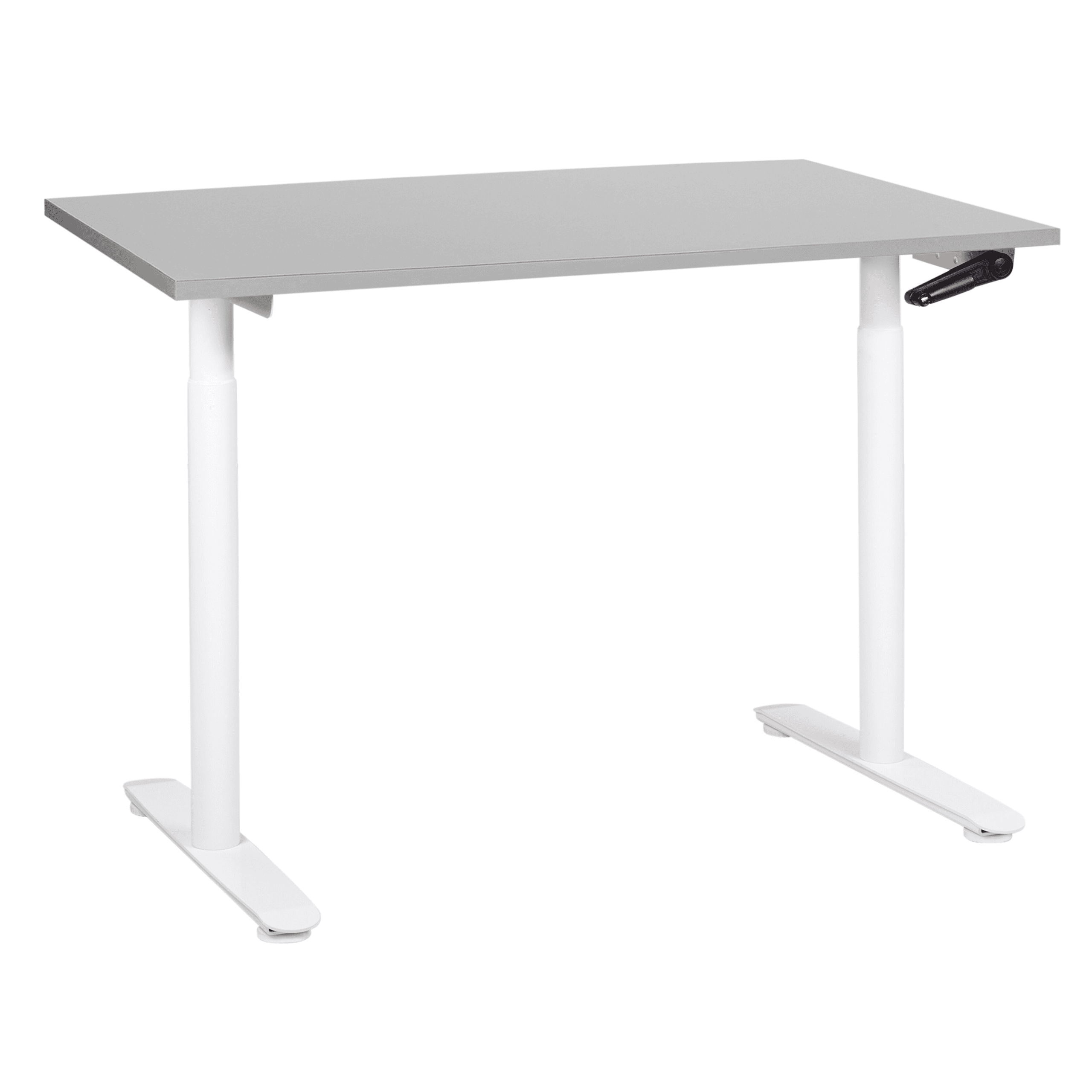 Manuaalisesti säädettävä työpöytä DESTINAS Harmaa/valkoinen 120 cm 72 cm