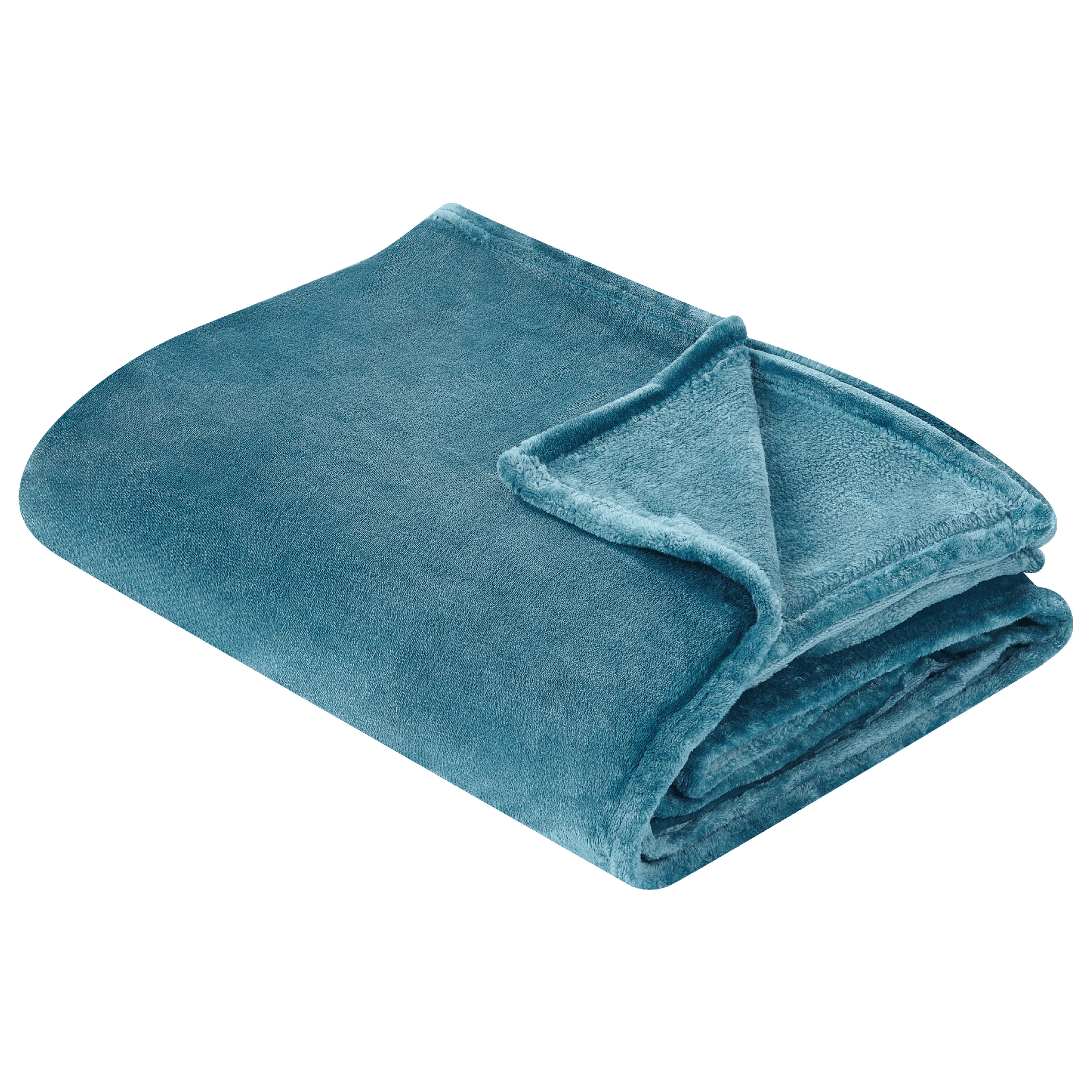 Torkkupeitto BAYBURT 200 x 220 cm Sininen – Beliani