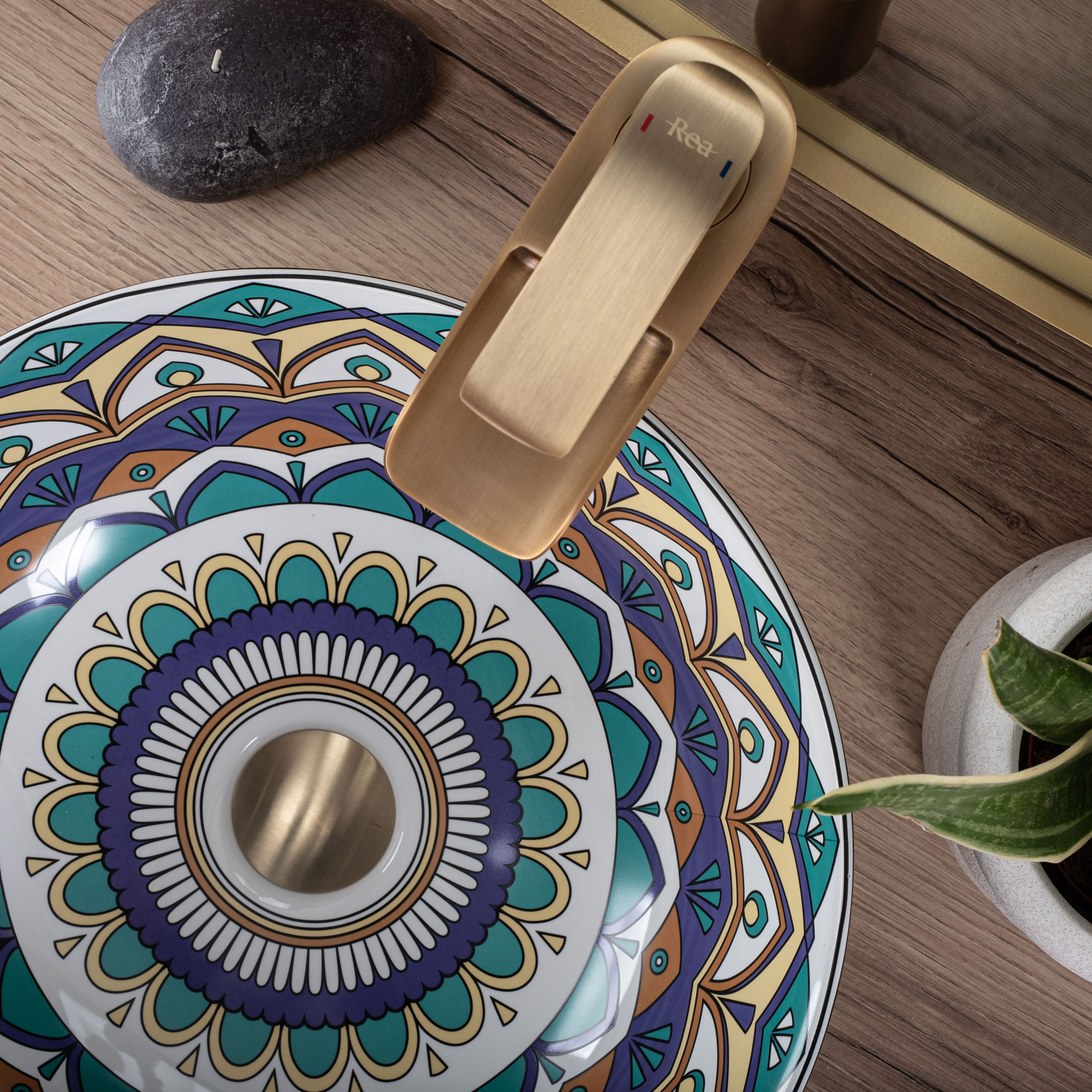 REA Malja-allas AZTEC, 40X40X14CM