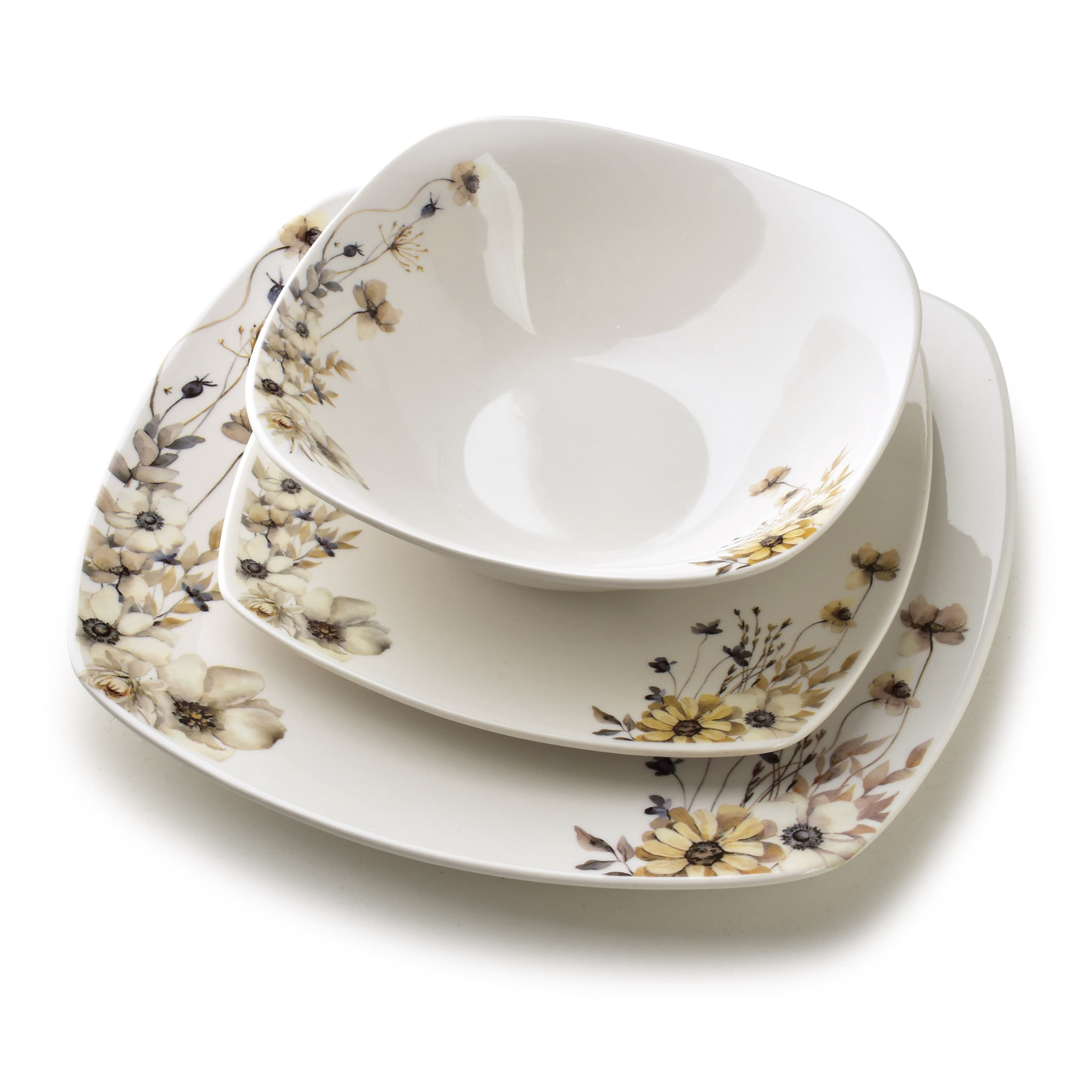 Astiasto Prima LEA PRIME 16,5/18/24 cm harmaa-beige 18 osaa – MONDEX