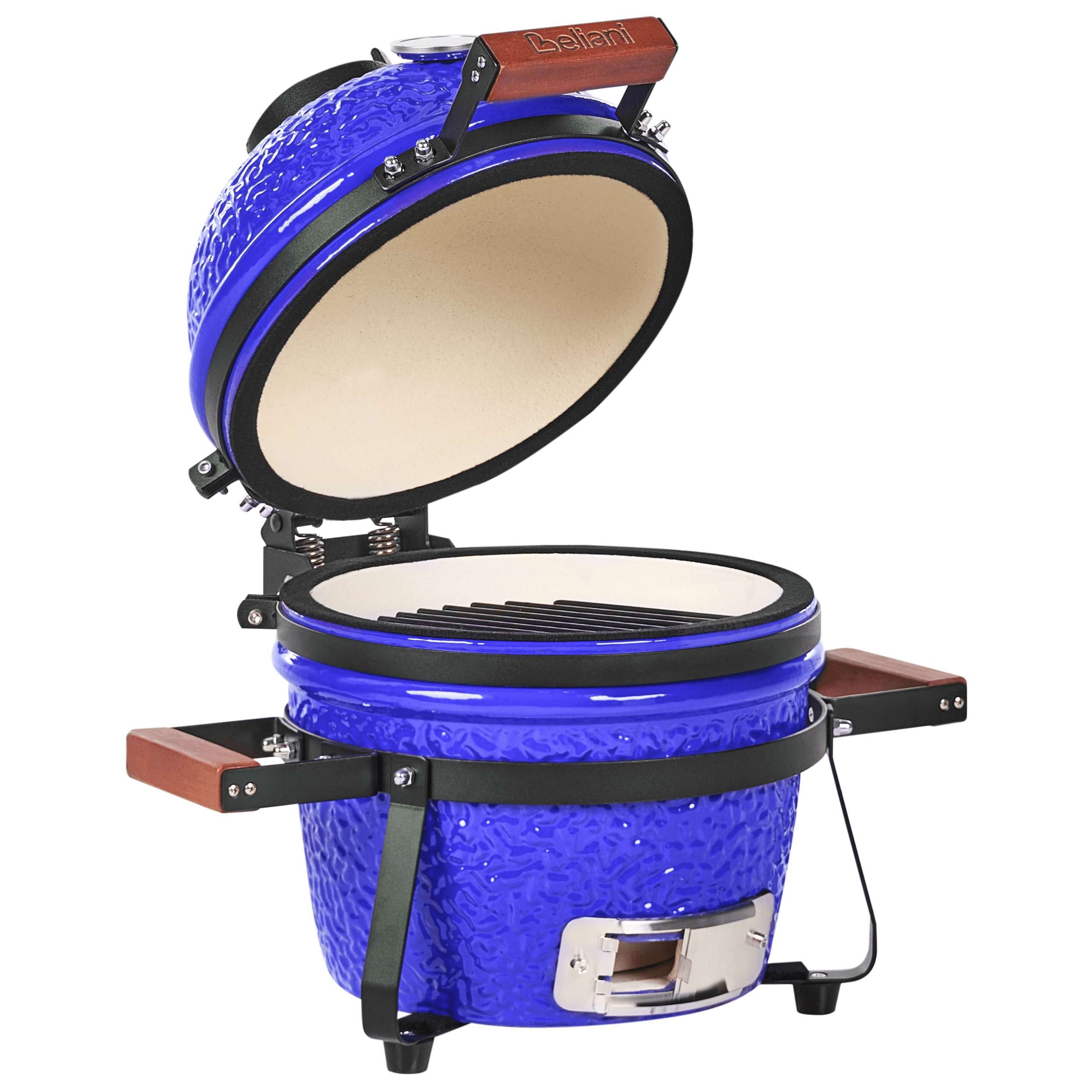 Minihiiligrilli KAMADO keramiikka Sininen