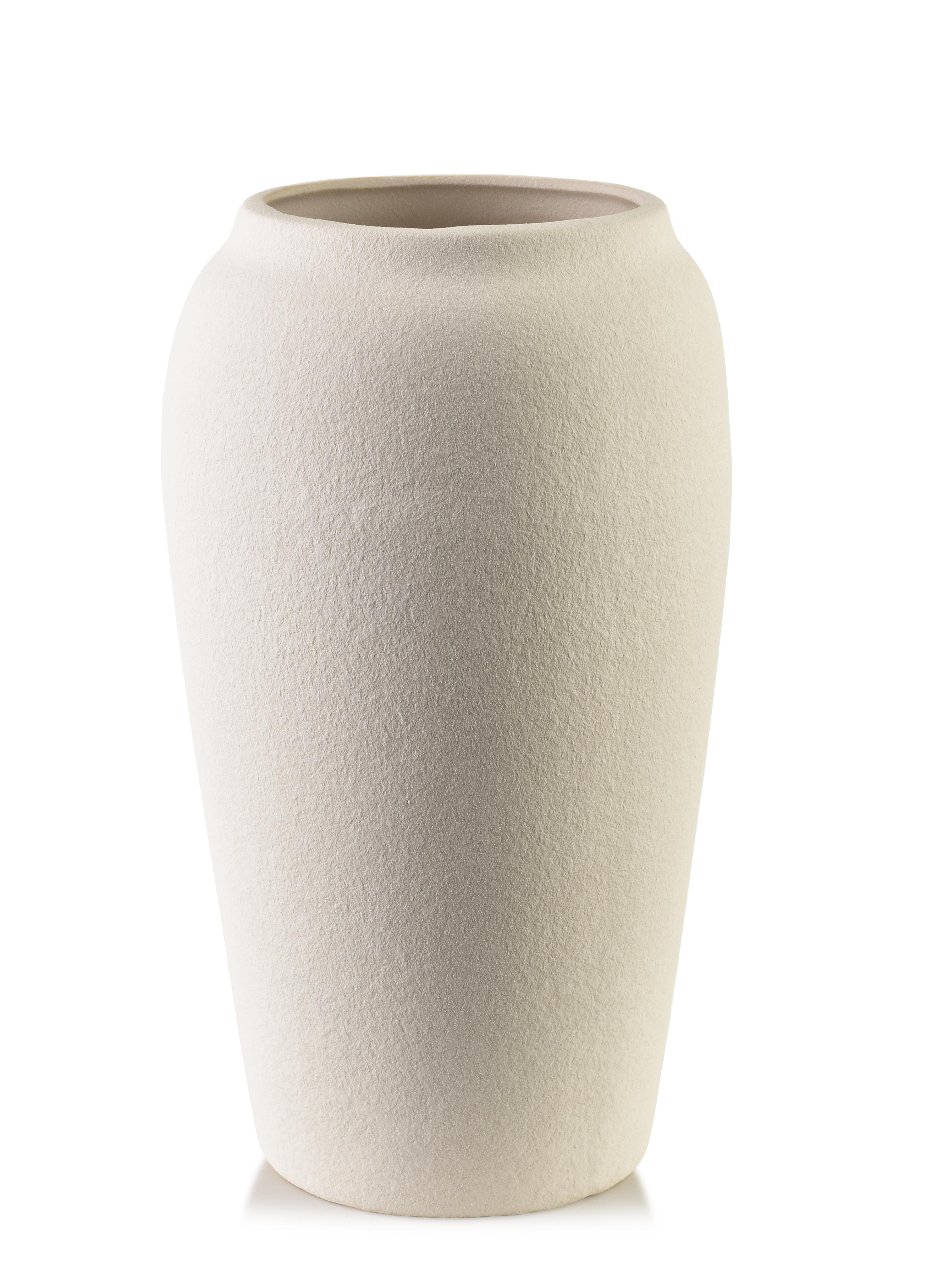 maljakko poliresiini Mondex Manon 14x10.5x26 beige 1kpl – MONDEX