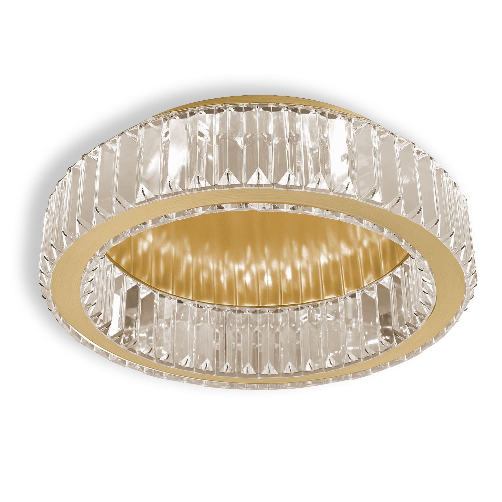 TOOLIGHT kattovalaisin APP1720-C harjattu kulta, 40x40x11,5cm – Toolight