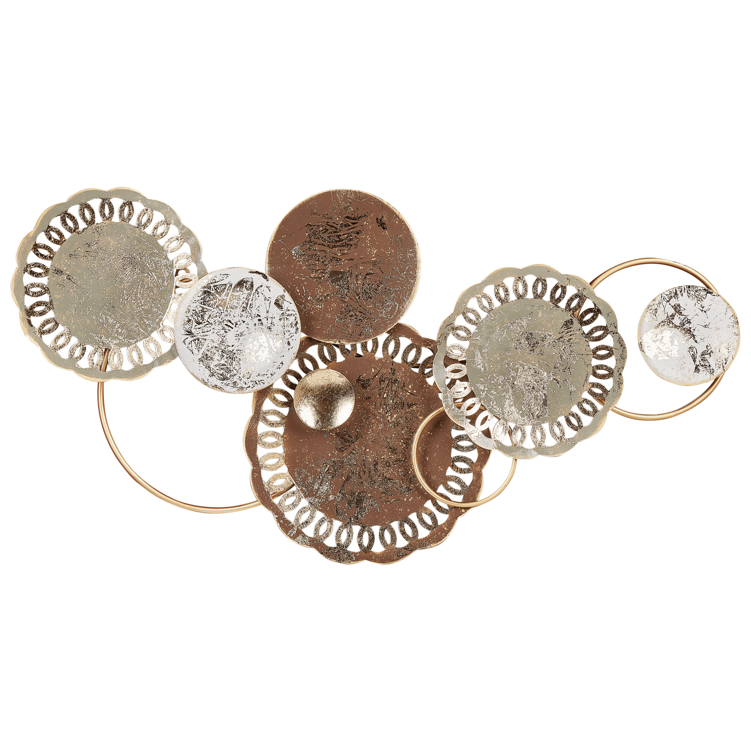 Seinäkoriste PLUTONIUM metalli 48 cm Monivärinen