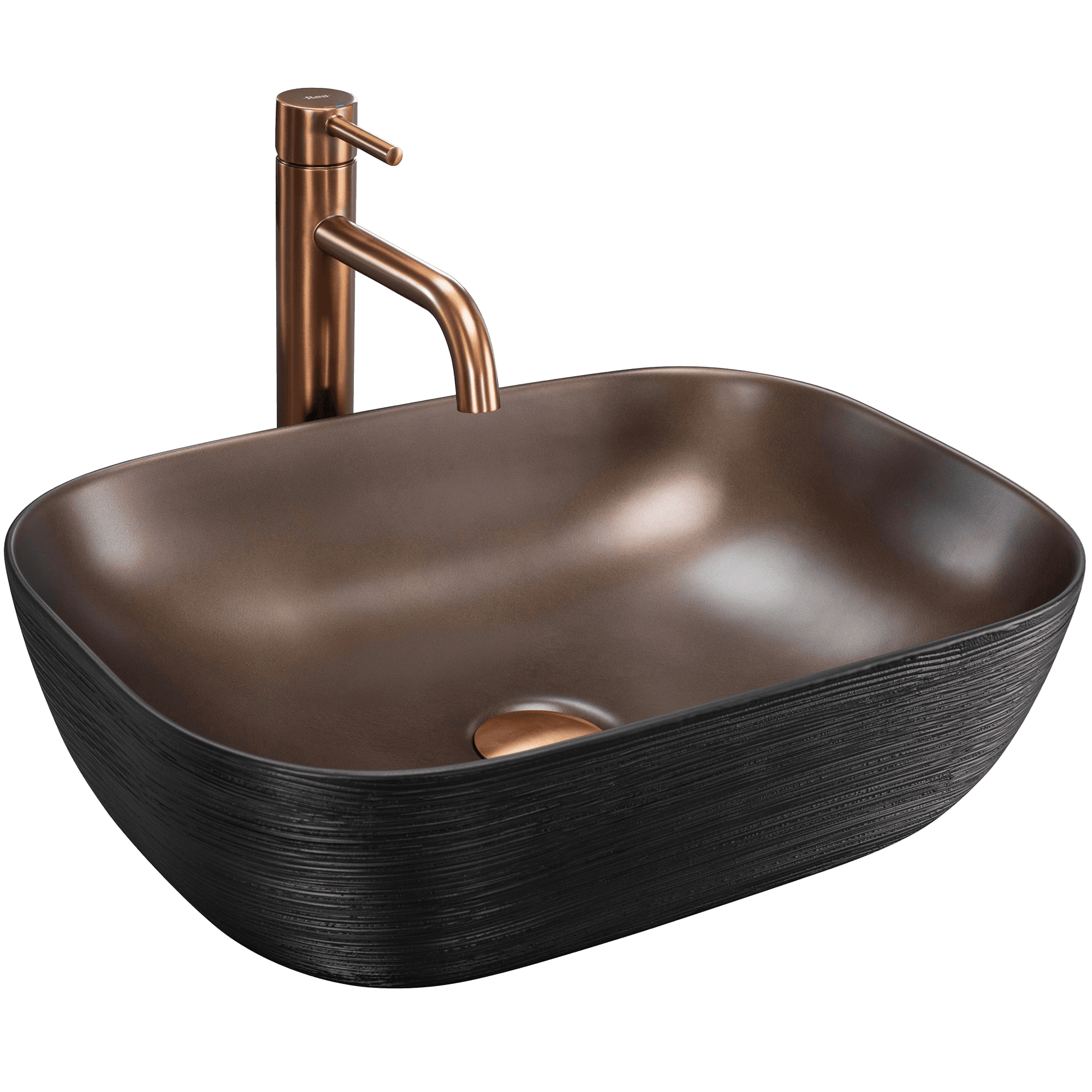 REA Malja-allas BELINDA harjattu kupari, 46,5X33,5X13,5CM