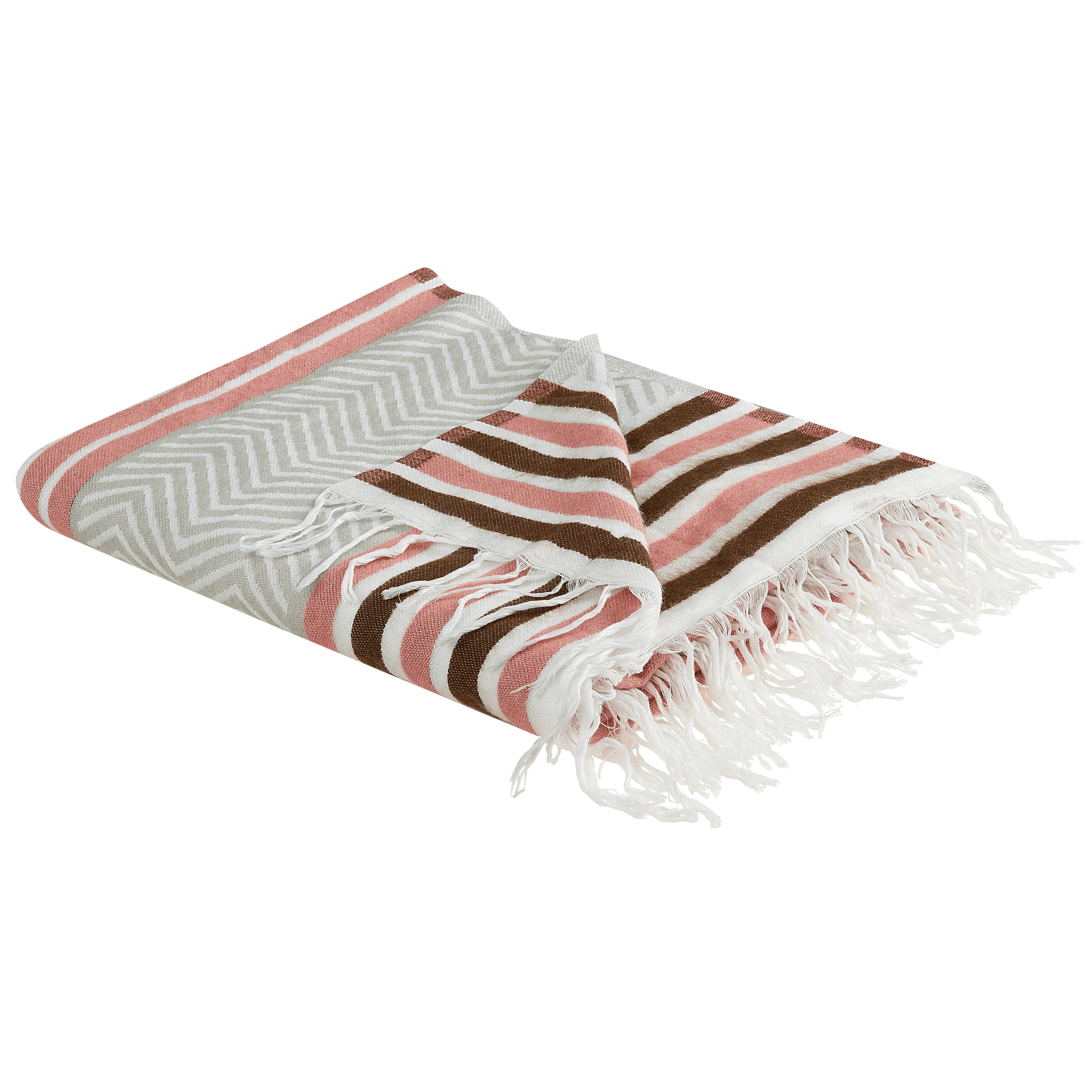 Torkkupeitto MAGAR kangas 130 x 170 cm Beige – Beliani