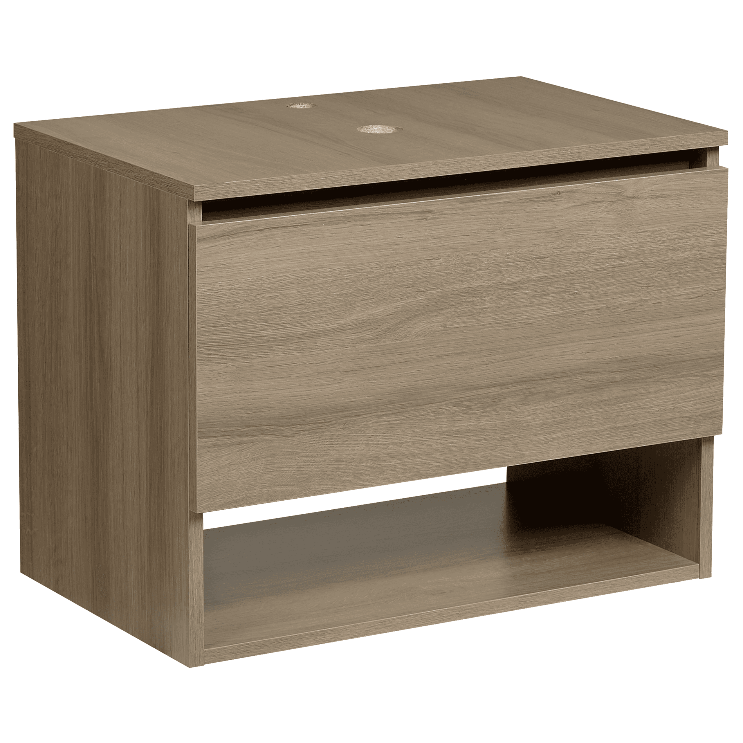 Seinäallaskaappi NATAL 60 cm Vaaleanruskea