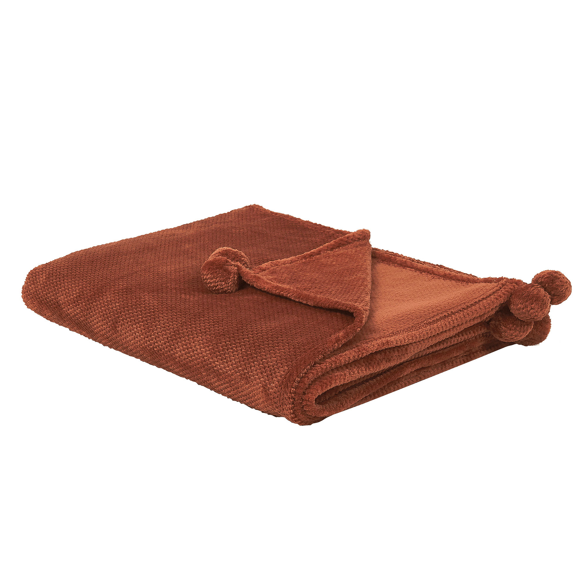 Torkkupeitto SAITLER 200 x 220 cm Kullanruskea – Beliani
