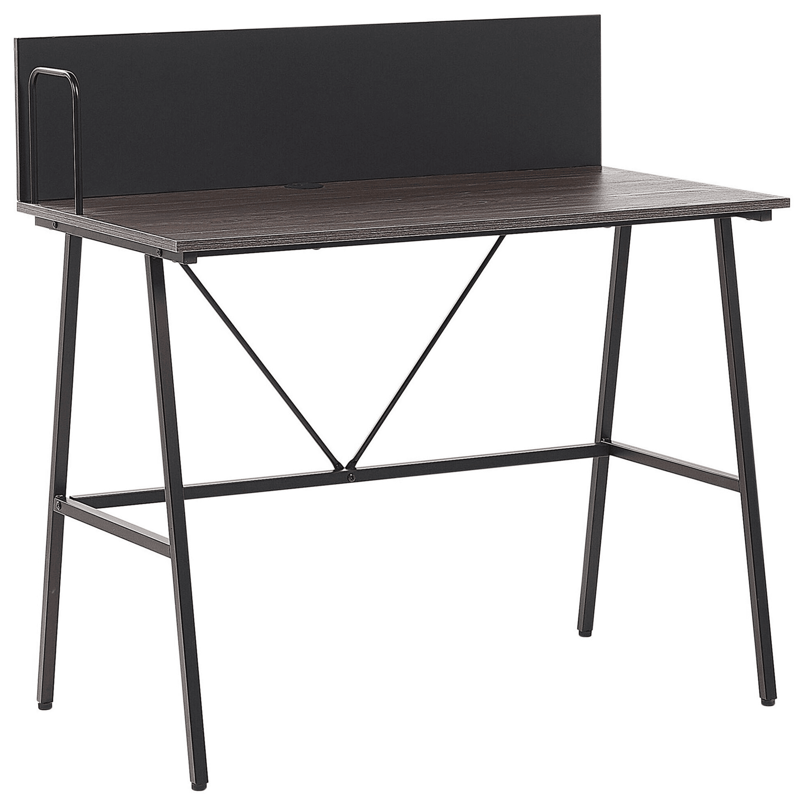Työpöytä HASTINGS Ruskea/musta 100 cm 52 cm