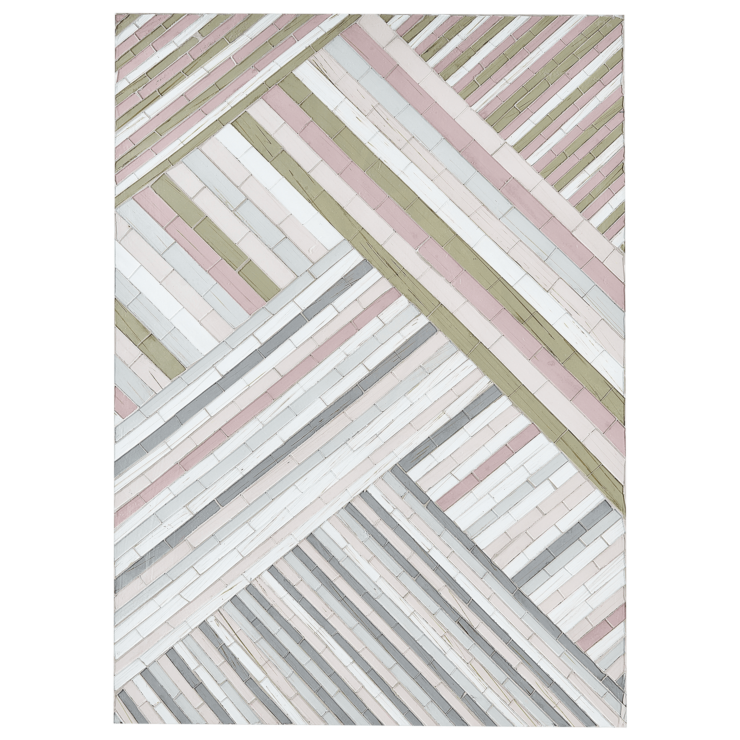 Seinäkoriste TEMBESI lasi 70 cm Monivärinen