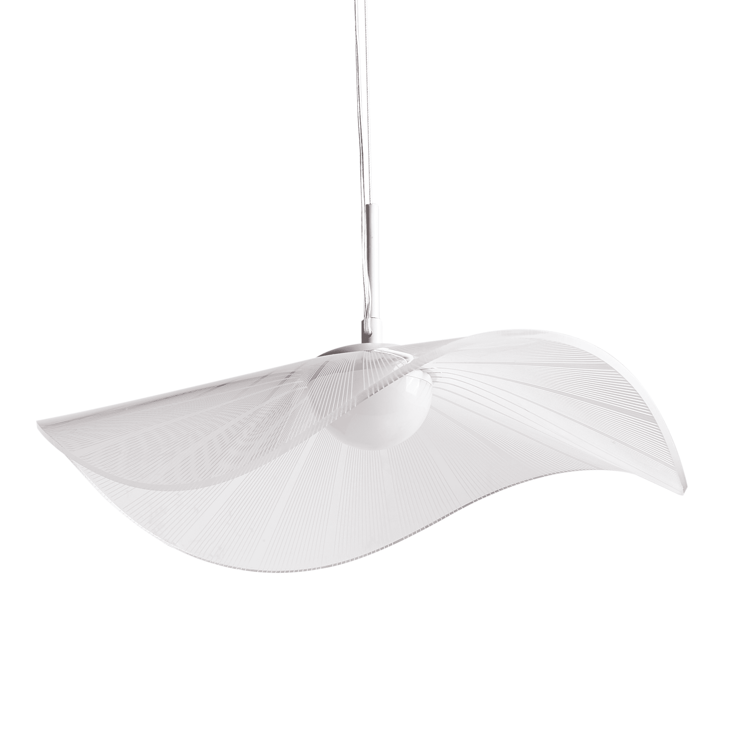 LED-riippuvalaisin LOIRE metalli Valkoinen – Beliani