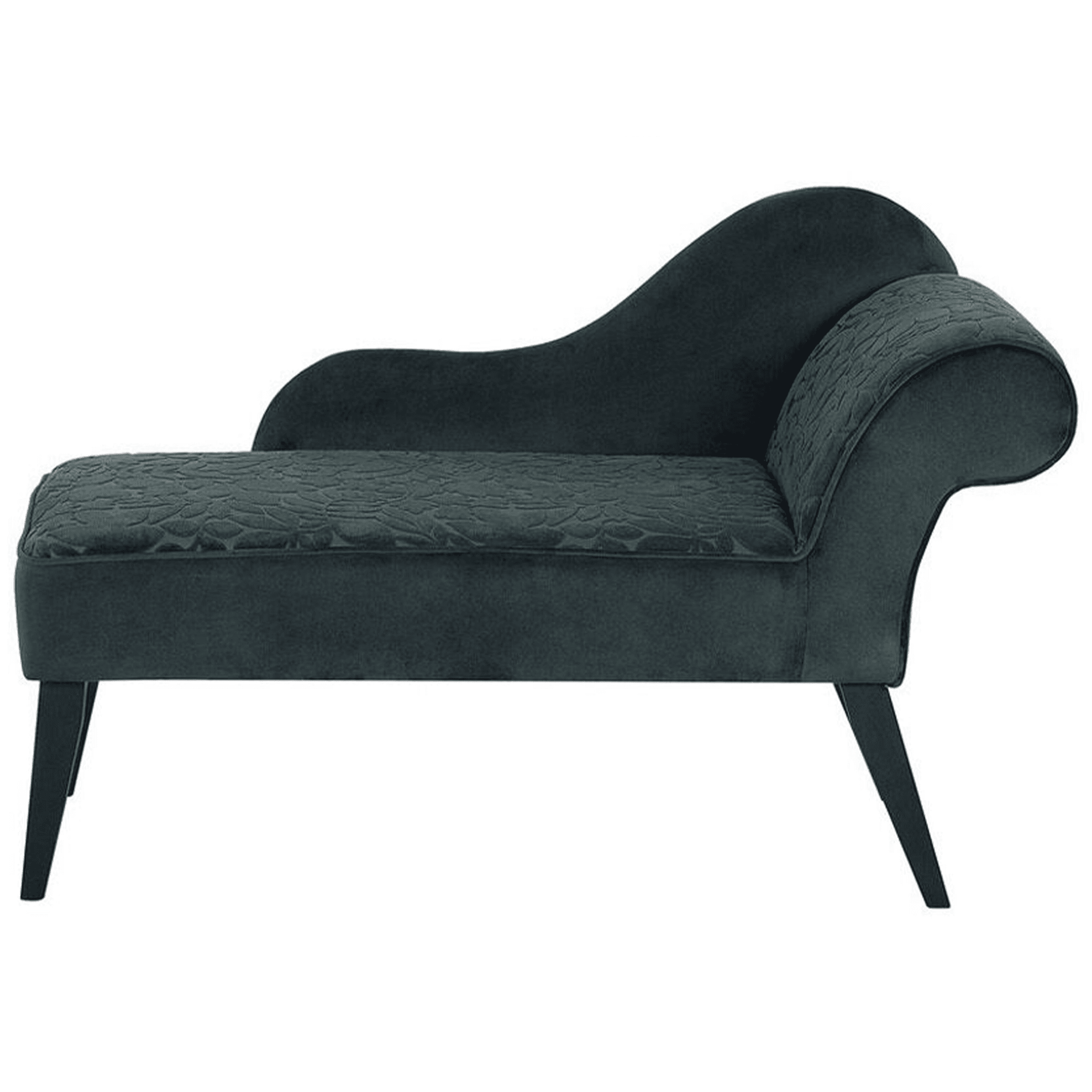 Divaani oikea BIARRITZ sametti Tummanvihreä