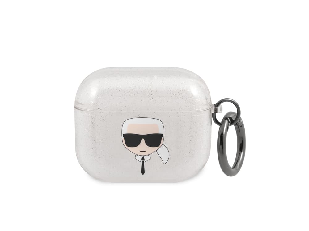 Keksi Airpods 3 Glitter Chic korkealaatuisesta TPU:sta – Karl Lagerfeld