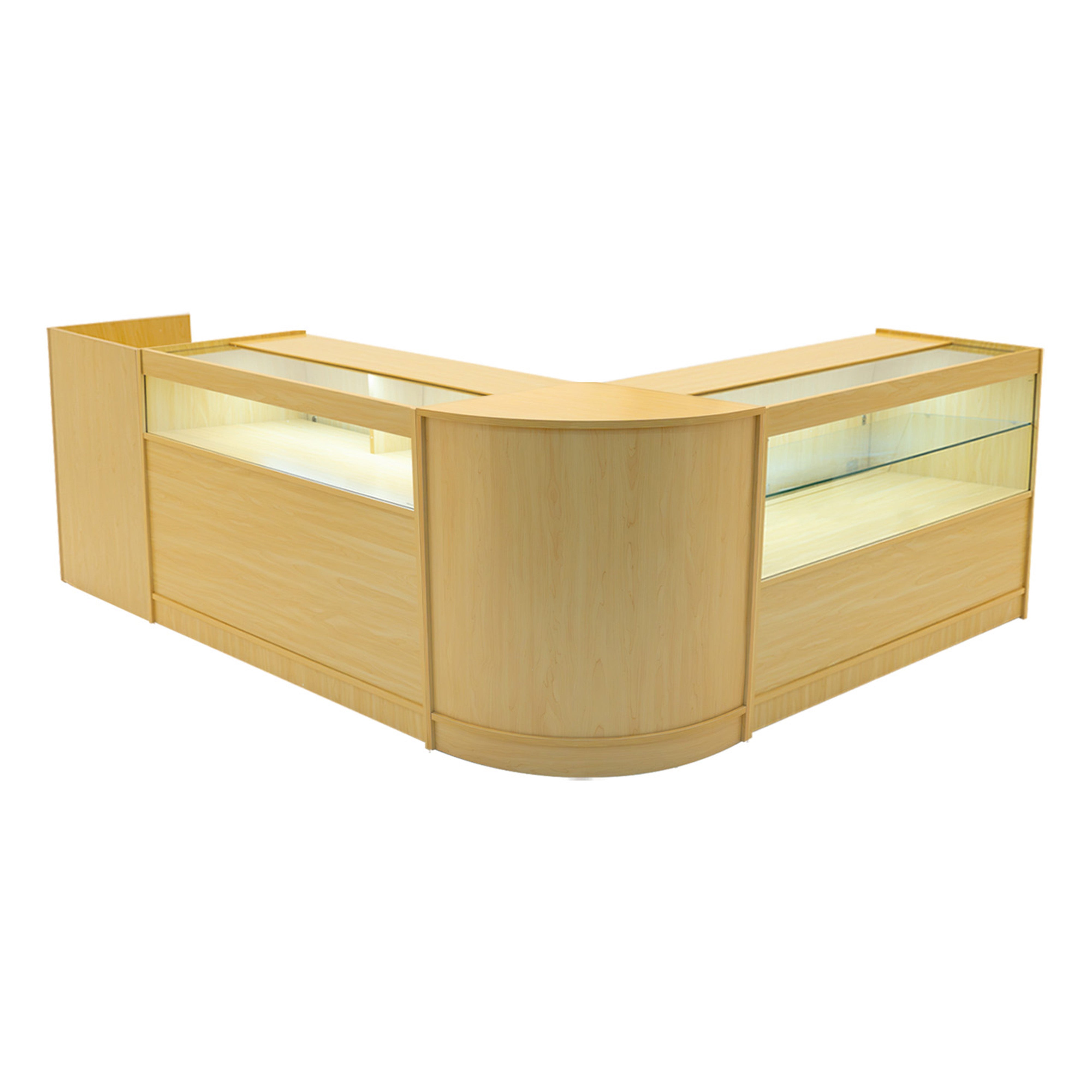 Gravity LED -myymälätiskisarja B1200, C1200, TB60 ja CM60 - vaahtera