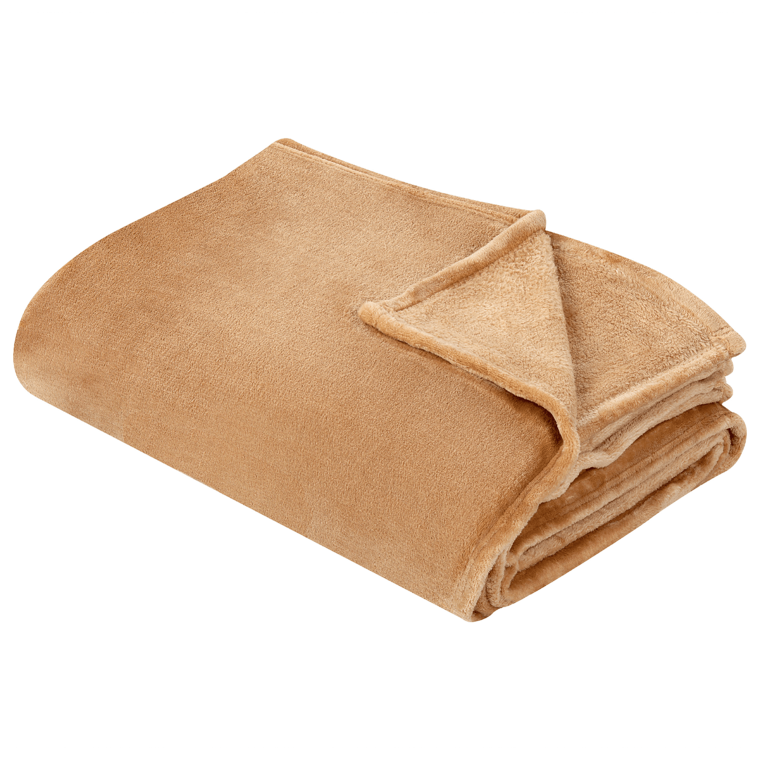 Torkkupeitto BAYBURT 150 x 200 cm Hiekanbeige – Beliani