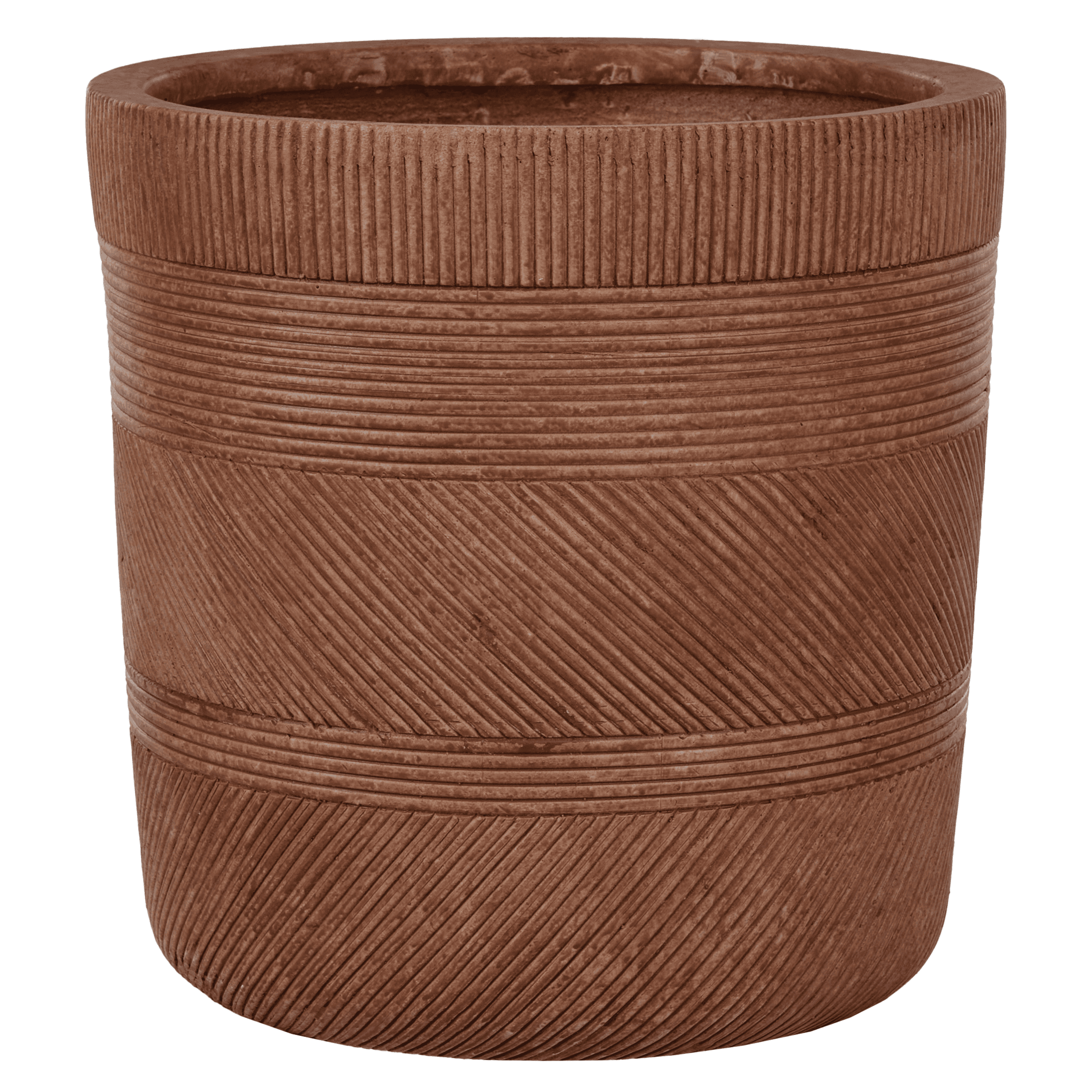 Kukkaruukku VOULA 36 cm Kullanruskea – Beliani