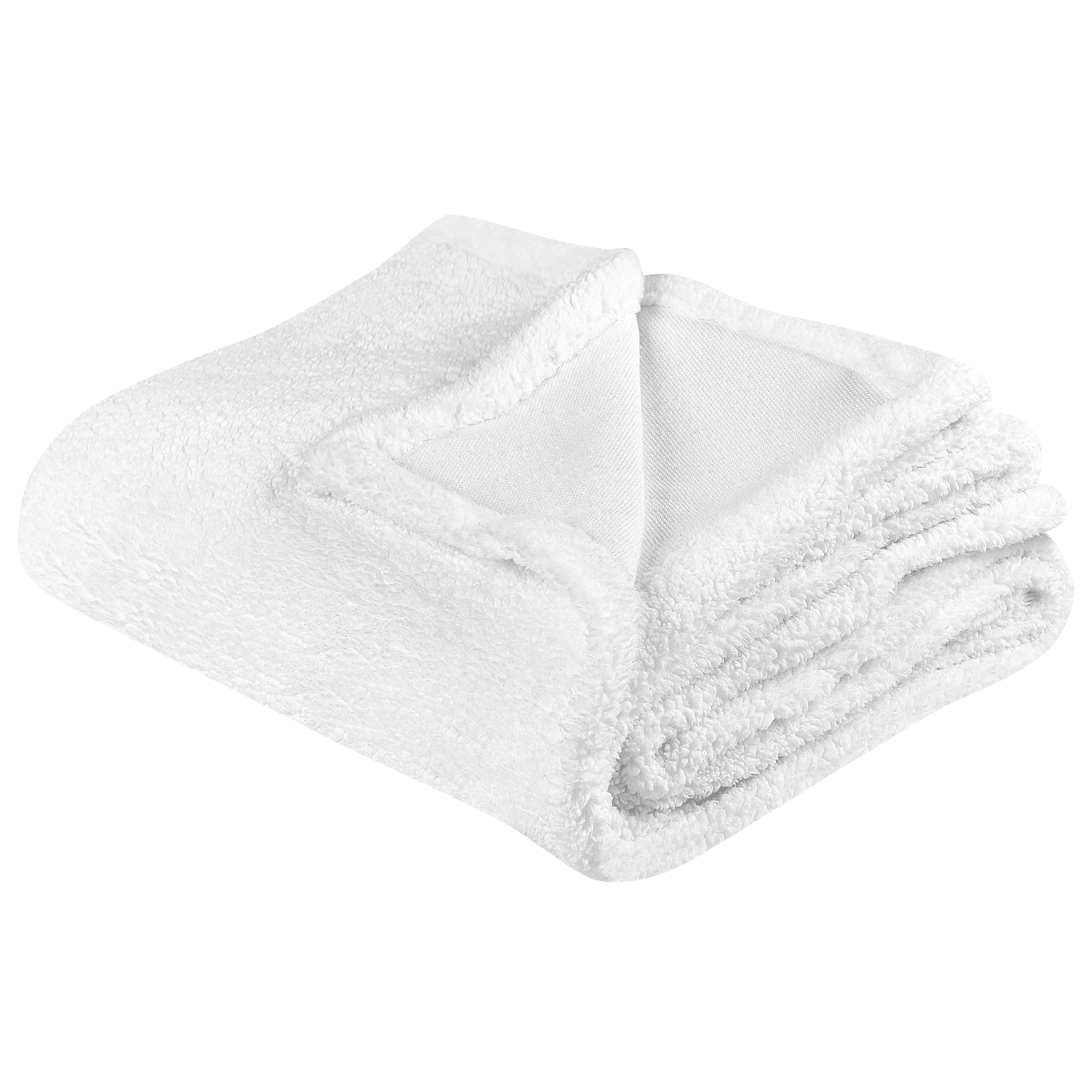 Torkkupeitto MIRGE 125 x 150 cm Valkoinen – Beliani
