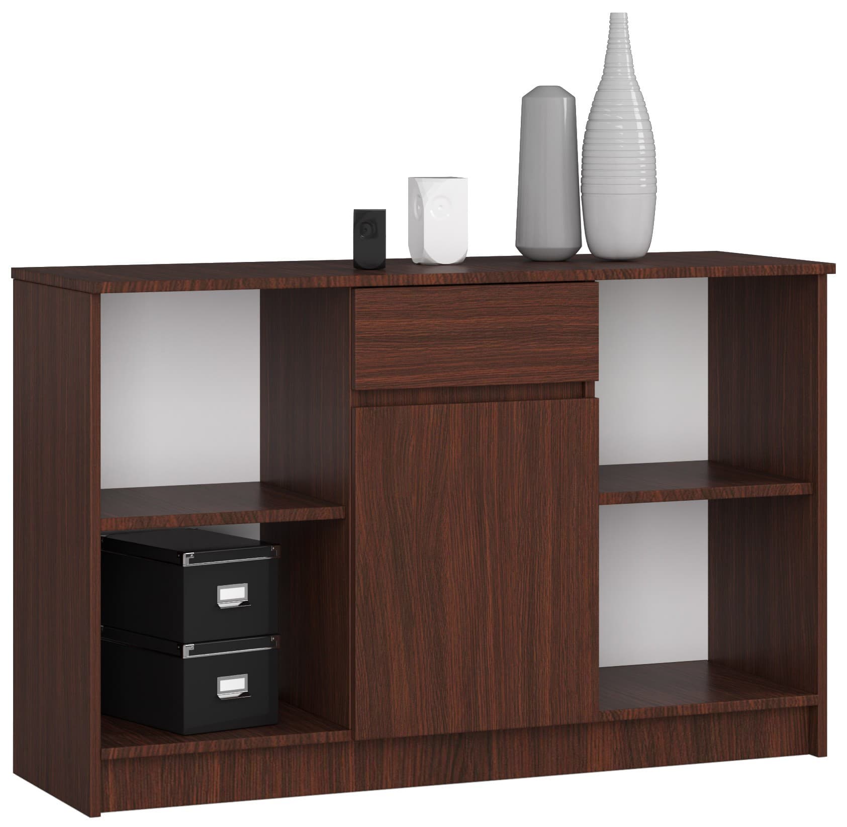 Akord Lipasto 1 Laatikko 1 Ovi Wenge 120x40x77 – Akord