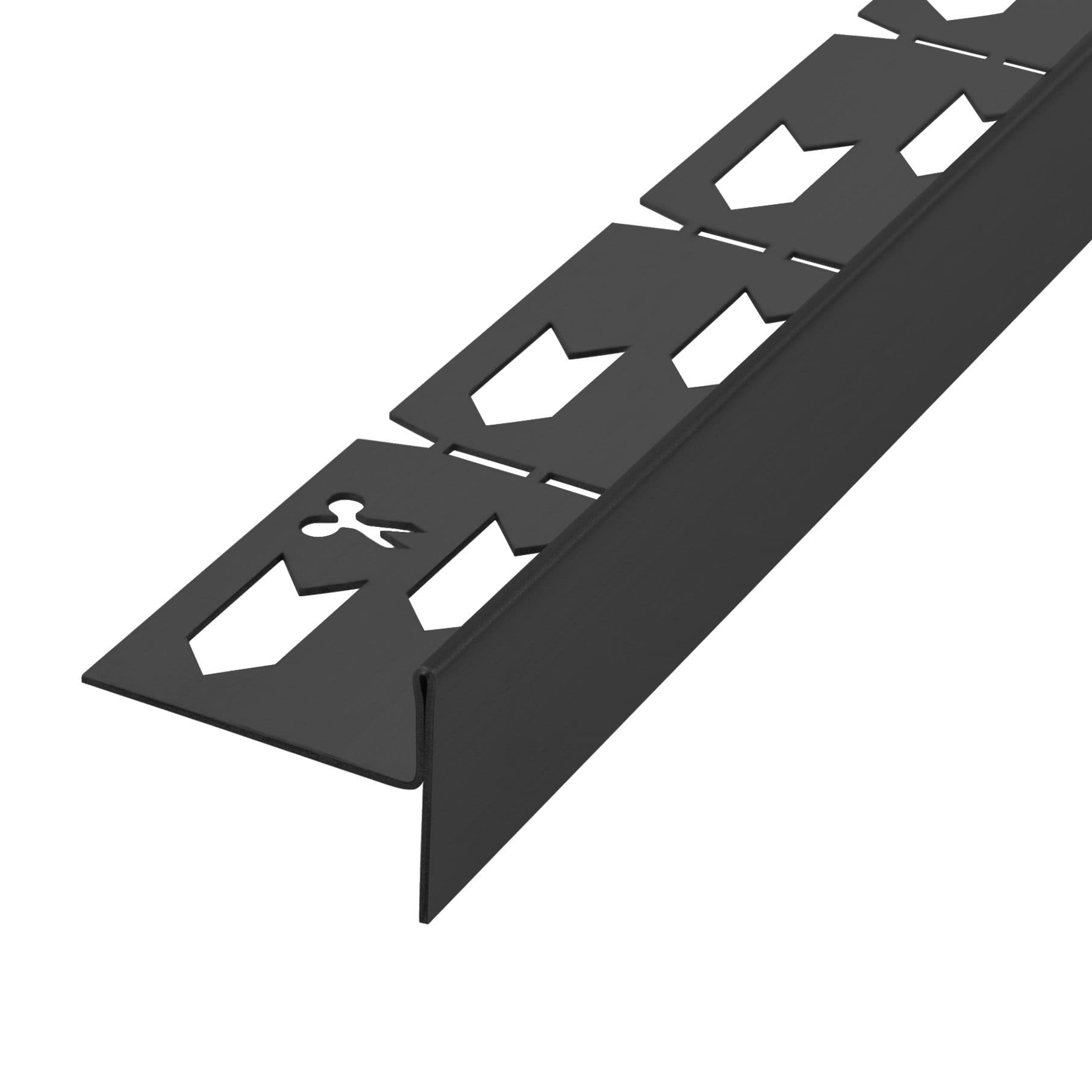 Rea Kallistuslista 120 musta VASEN, 120X3, 7X2, 2CM