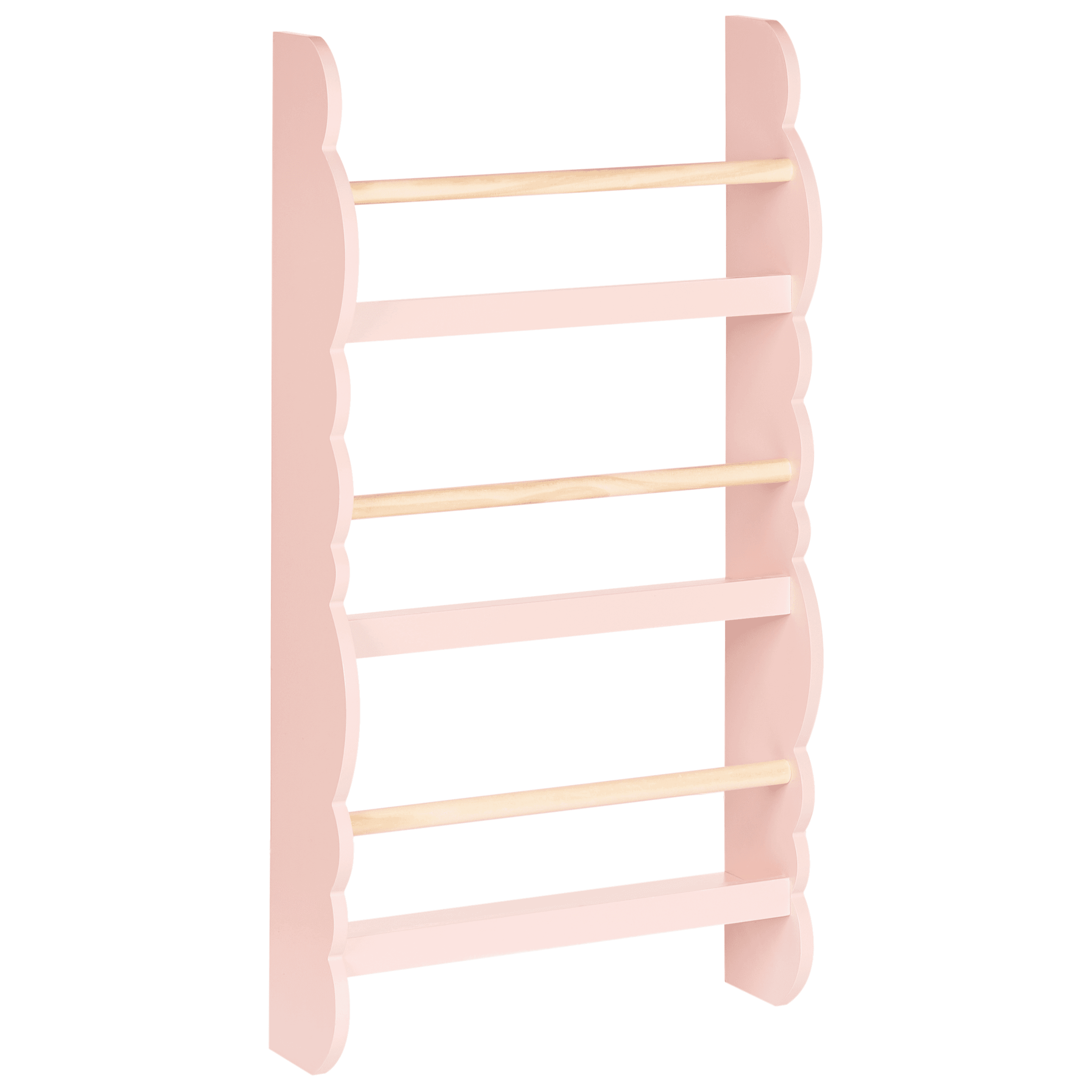 Seinähylly RIGOLET 80 cm Pastellipinkki