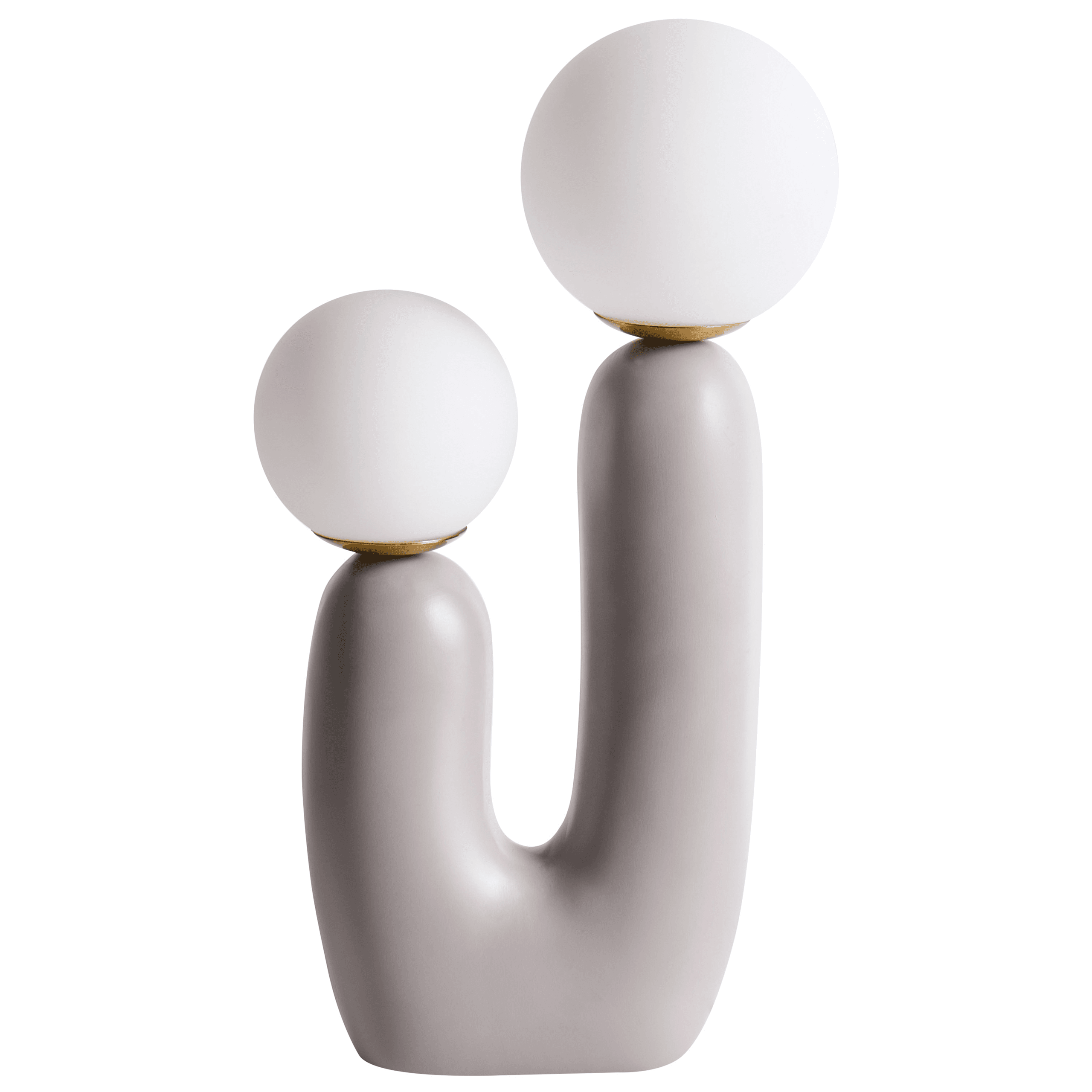 Pöytävalaisin TULUN Harmaa – Beliani