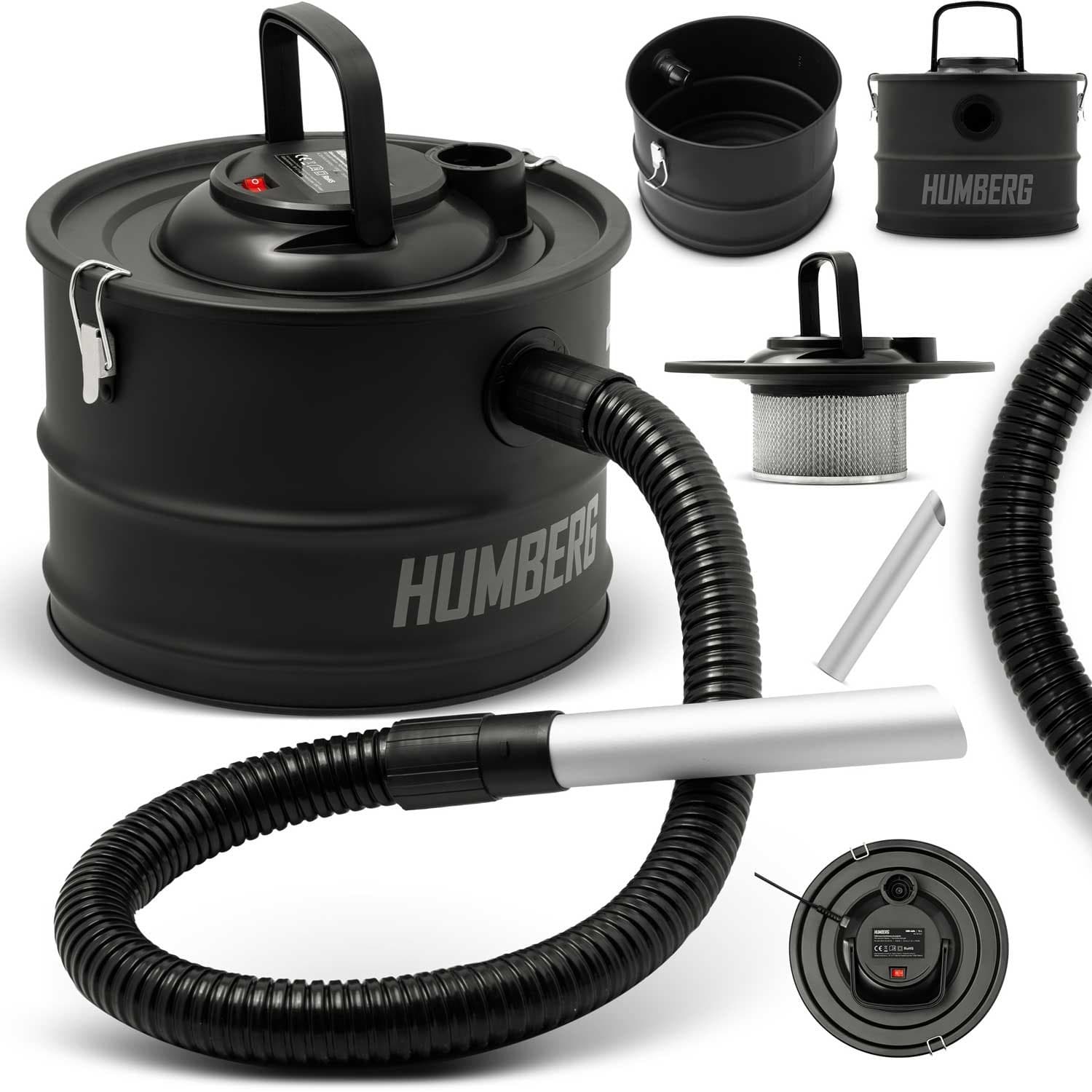 15L 1200W HM-404 savupiipun tuhkaimuri – Humberg