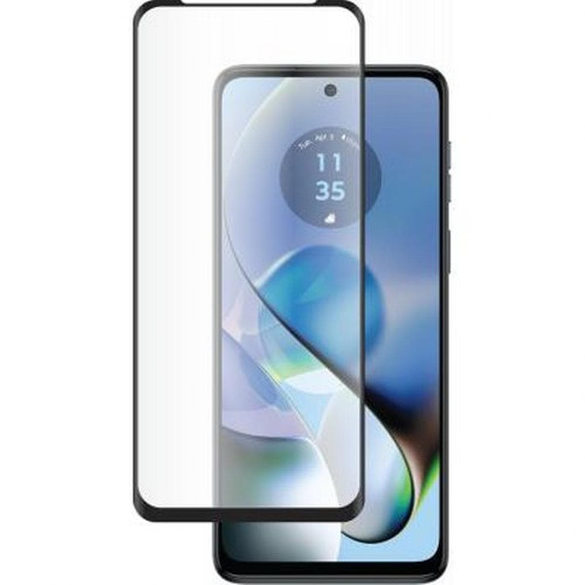 Näytönsuoja Motorola G54 Oleofobinen 2.5D SmartFrame™-kehyksellä – Bigben Connected
