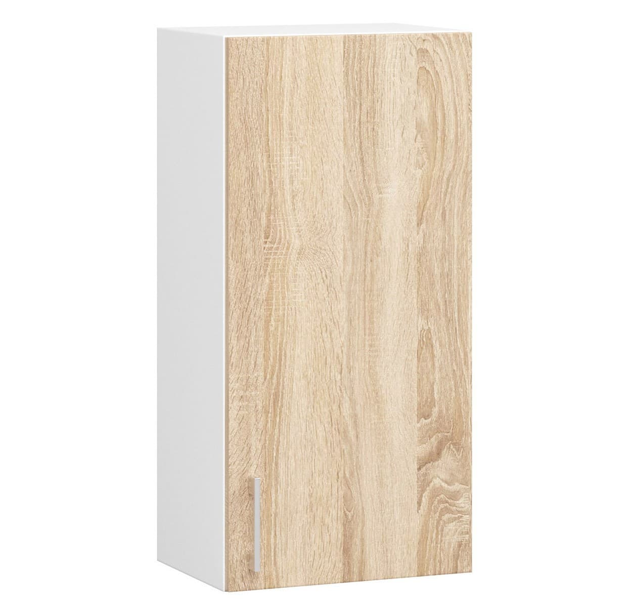 Akord Keittiön seinäkaappi Lima Valkoinen/Sonoma-tammi 40x31x72 – Akord