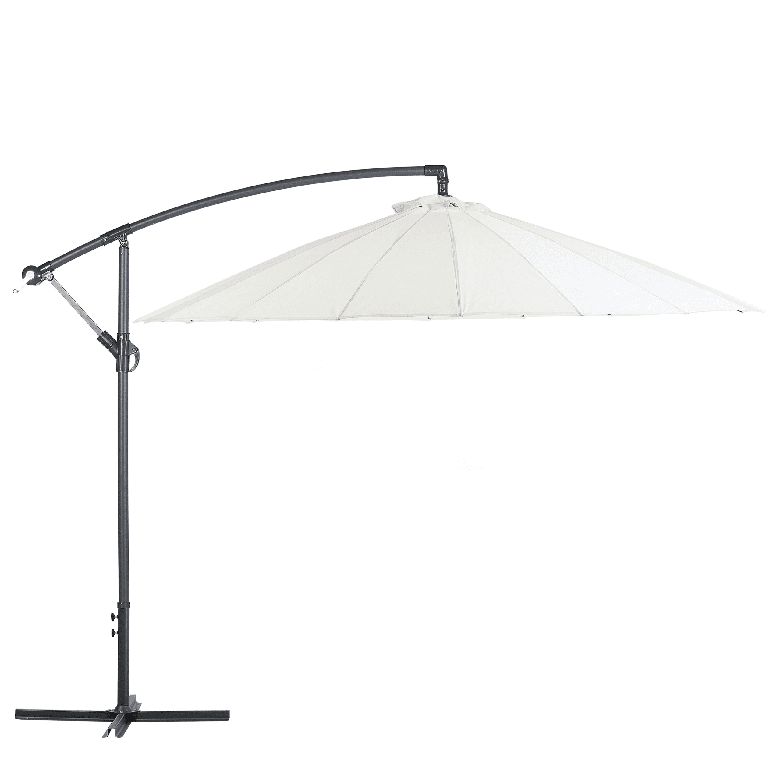 Riippuva aurinkovarjo 268 cm CALABRIA II Vaaleanbeige