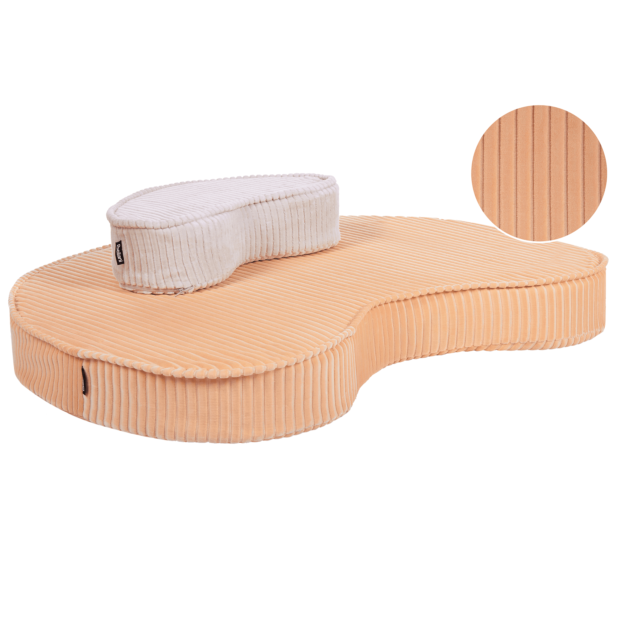 Rahi NILI sametti Persikka 90/40 cm 75/25 cm 10 cm