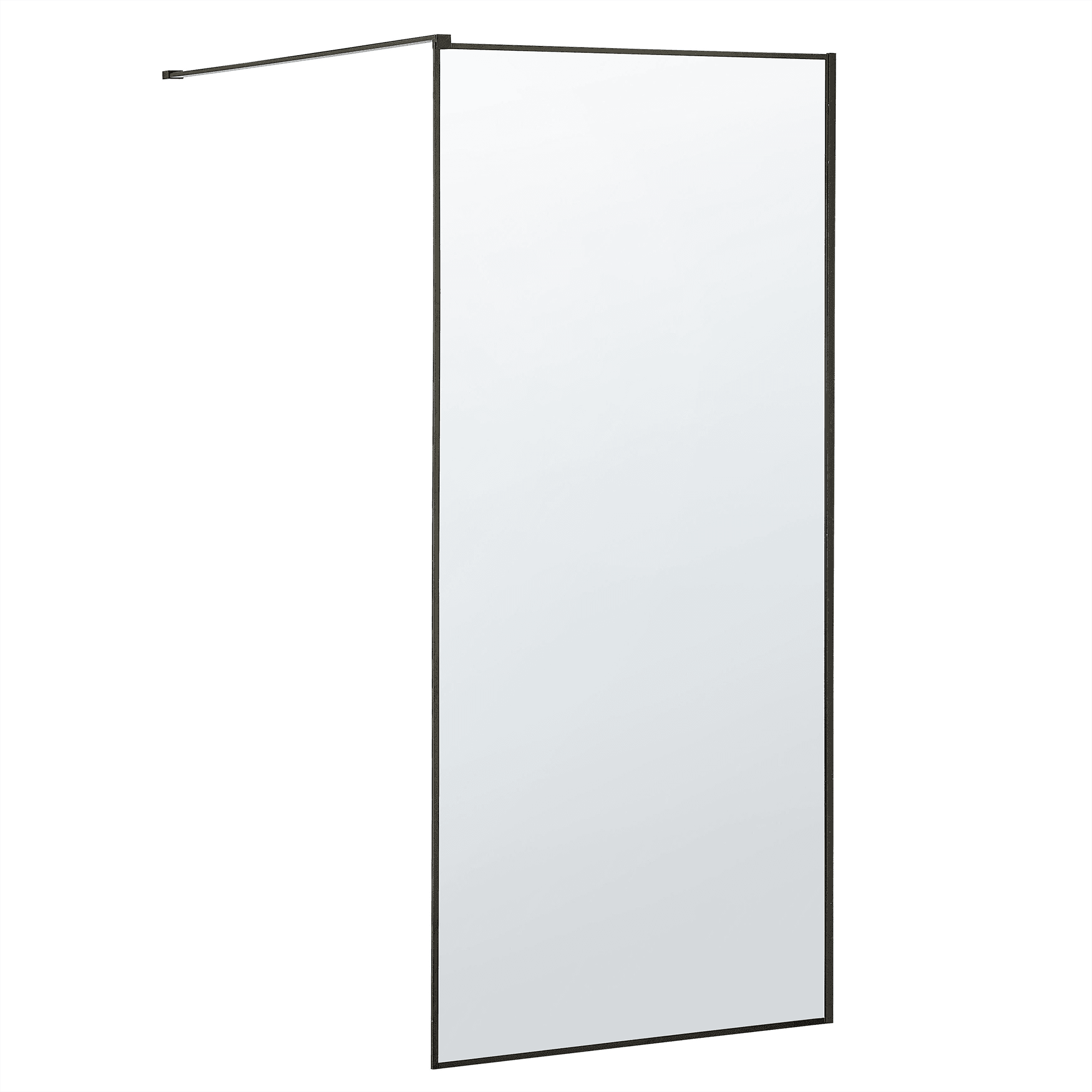 Suihkuseinä WASPAM II 100 x 190 cm Musta