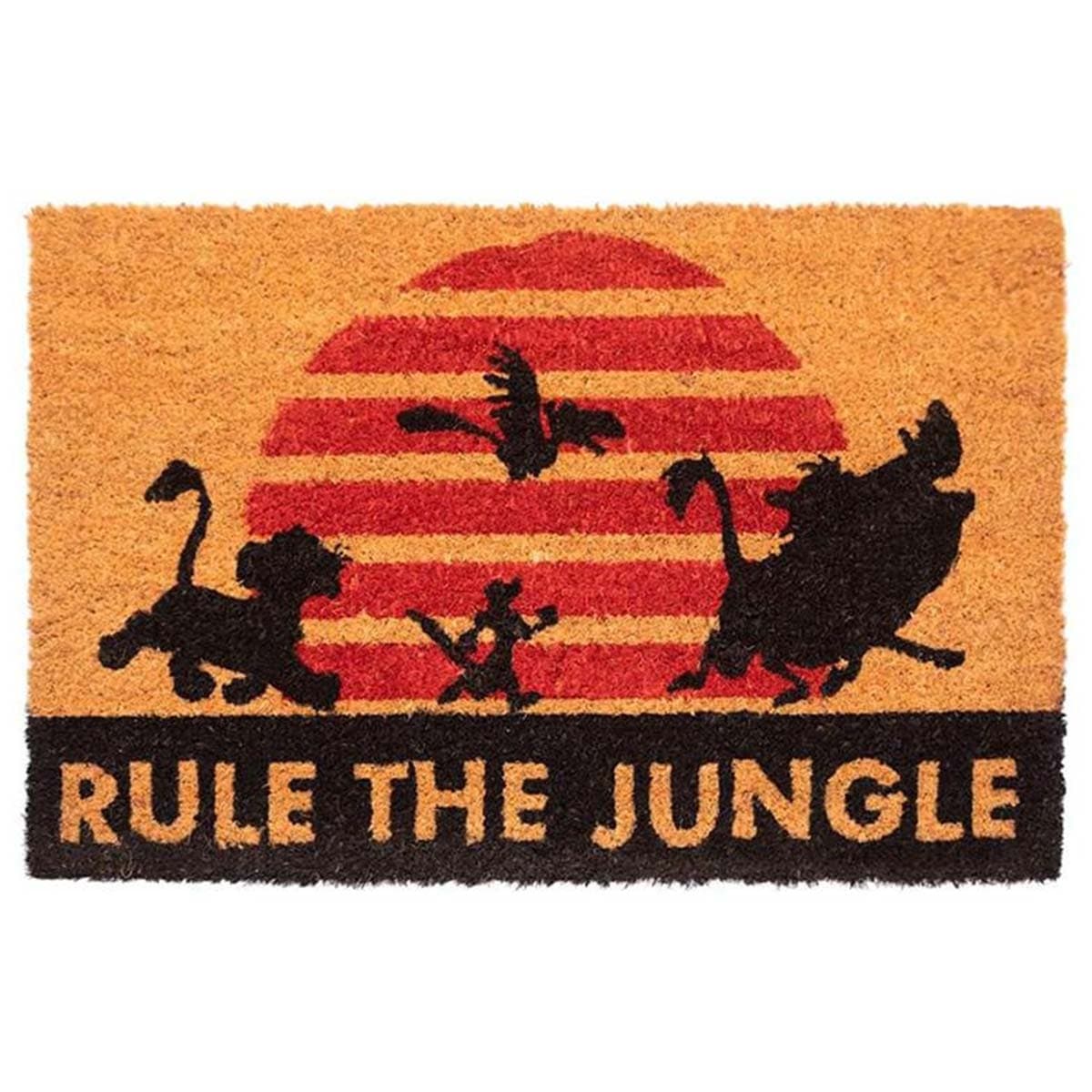 Koristekynnysmatto Leijonakuningas Rule the Jungle Kuvio 40x60cm Liukumaton – Inny
