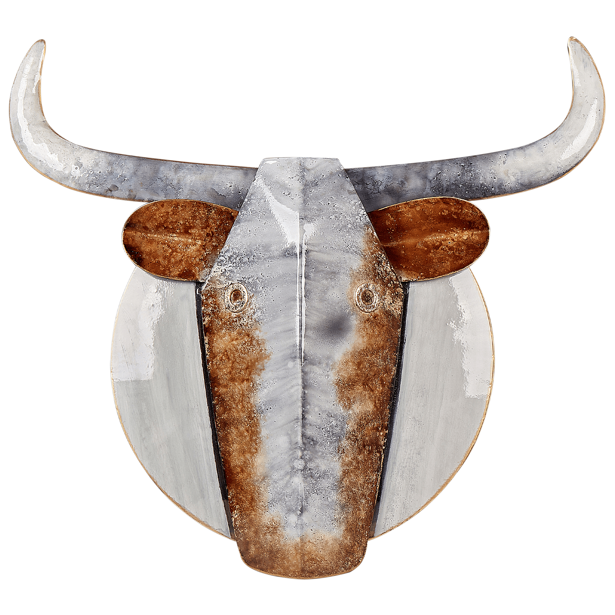 Seinäkoriste Härkä ERBIUM metalli 41 cm Harmaa