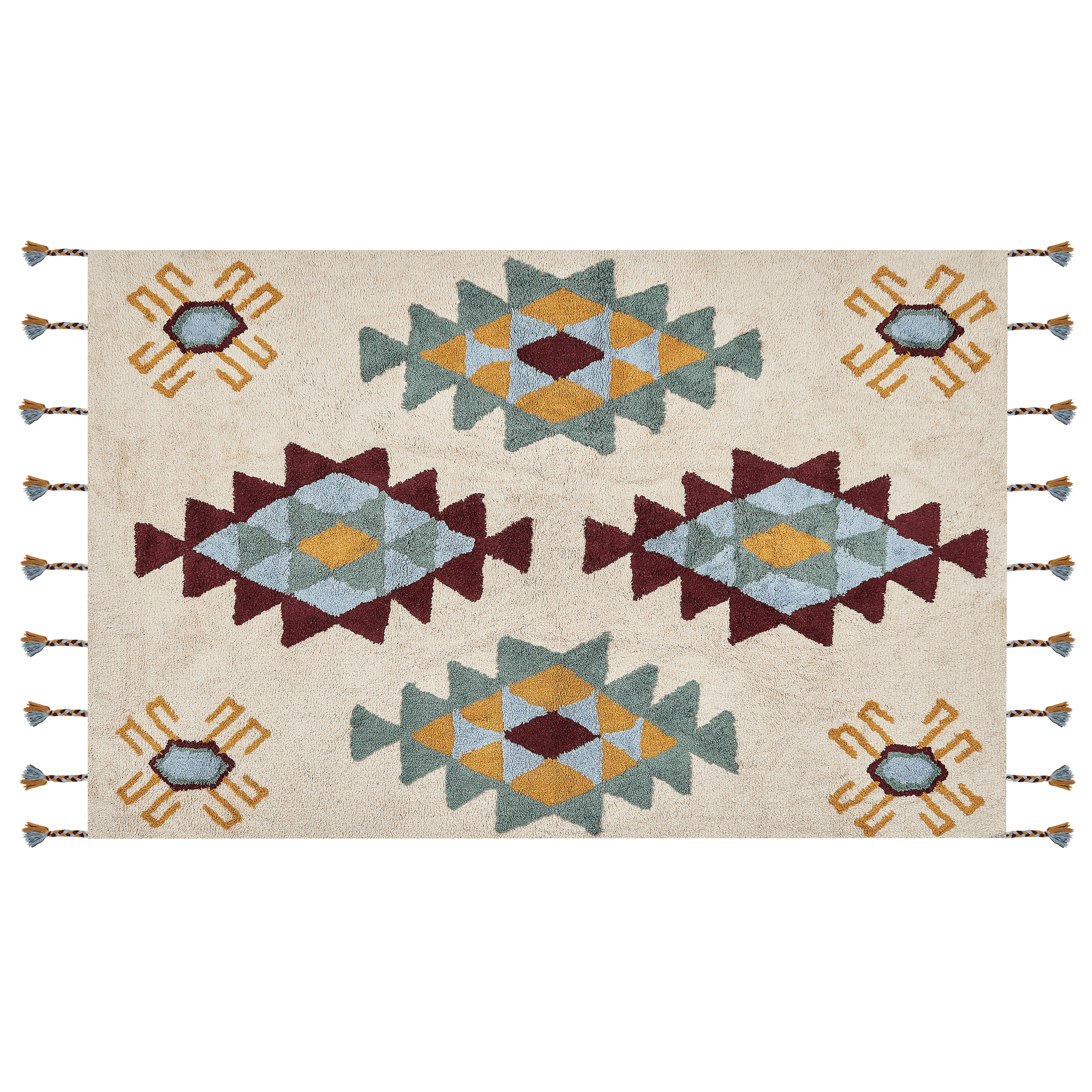 Matto DUZCE Beige 140 x 200 cm puuvilla