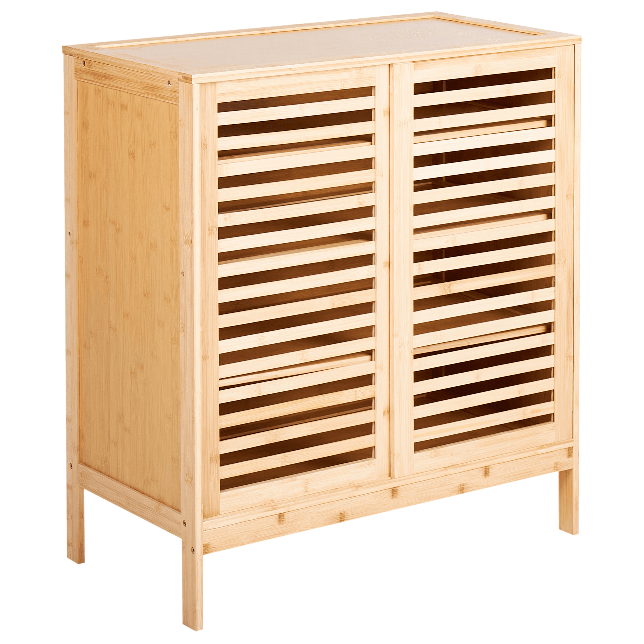 Kenkäkaappi MIDWOOD bambu Vaaleanruskea