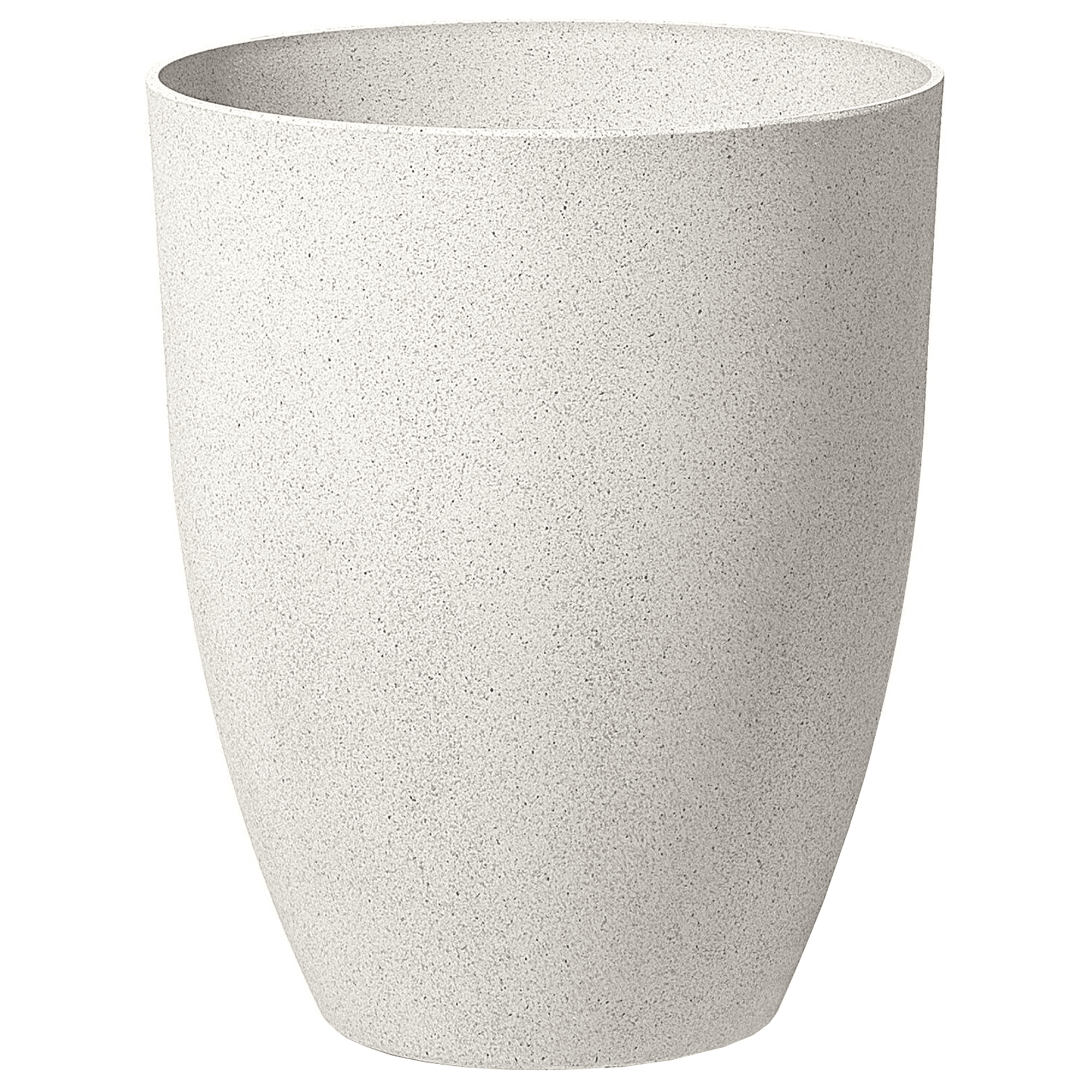 Kukkaruukku CROTON 43 cm Luonnonvalkoinen – Beliani