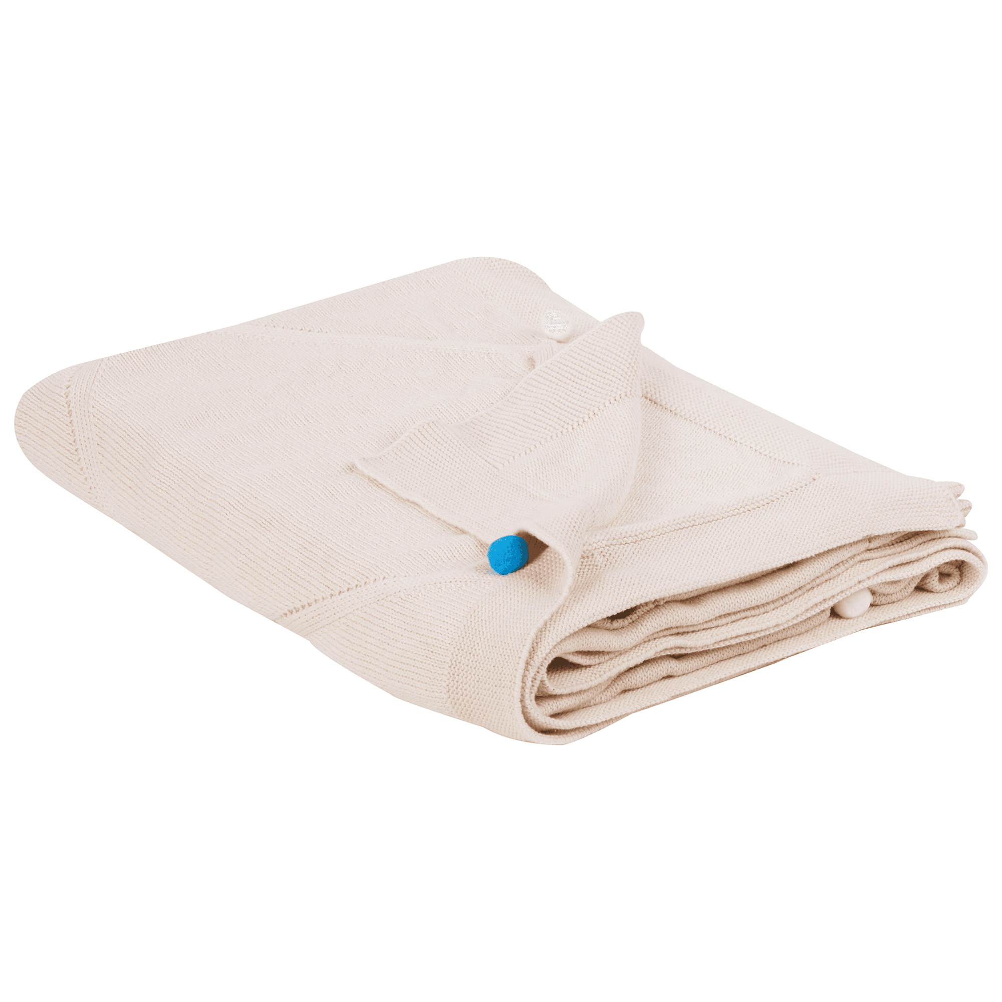 Torkkupeitto GAIDAR puuvilla 130 x 170 cm Beige – Beliani