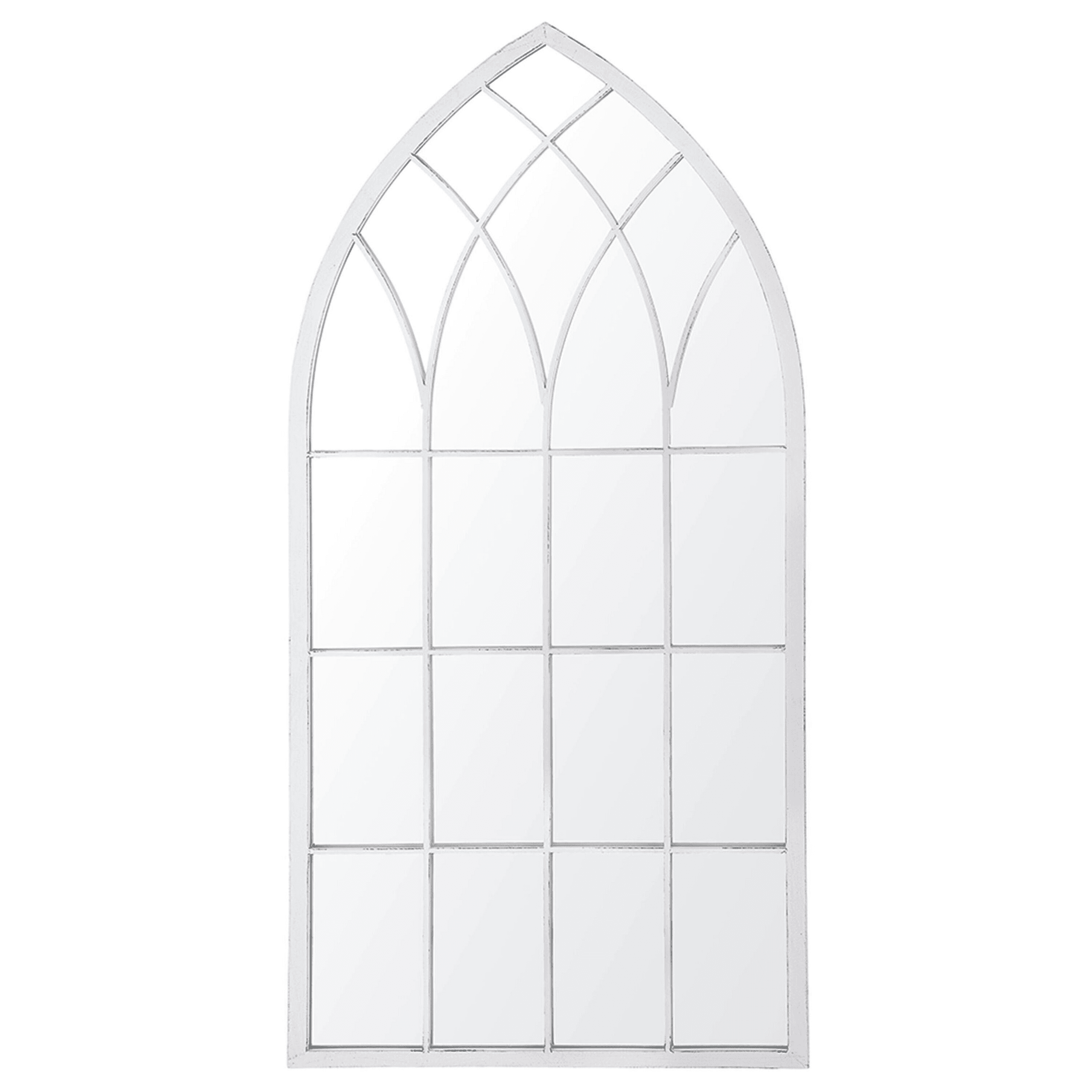 Seinäpeili CASSEL 50 cm 115 cm metalli Vaaleanharmaa