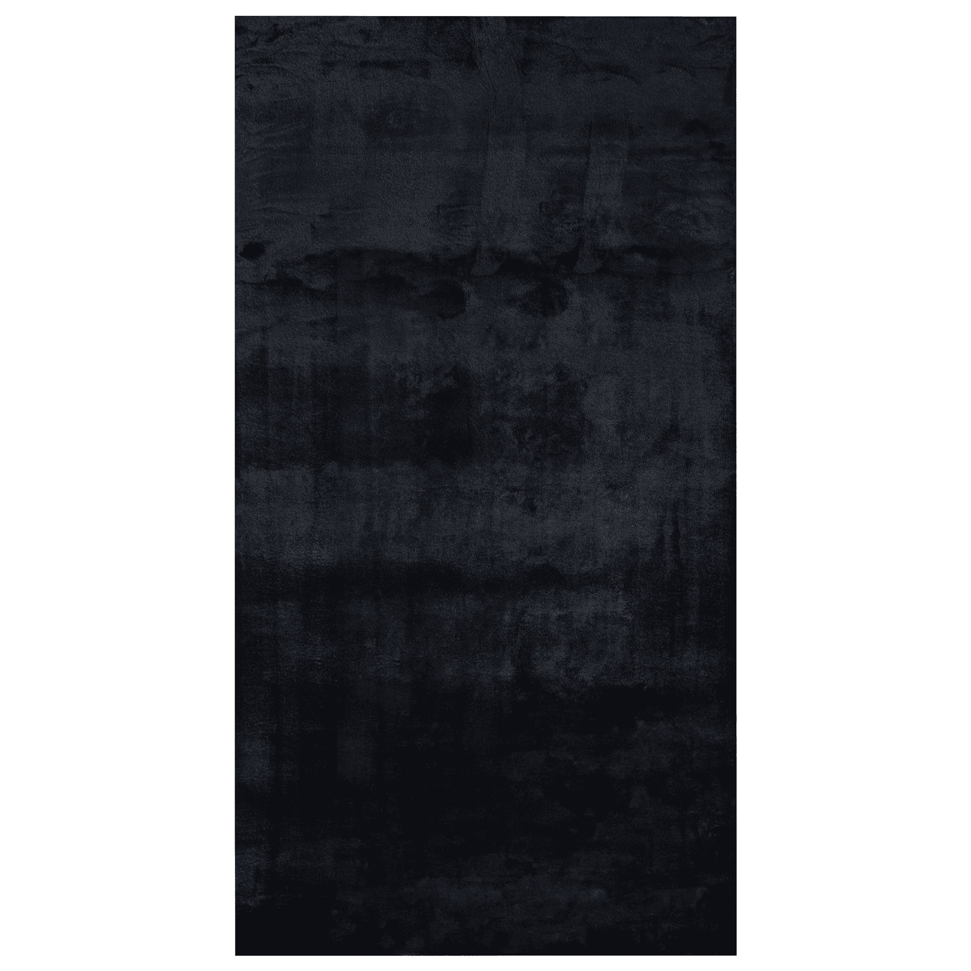 Tekoturkismatto MIRPUR Musta 80 x 150 cm