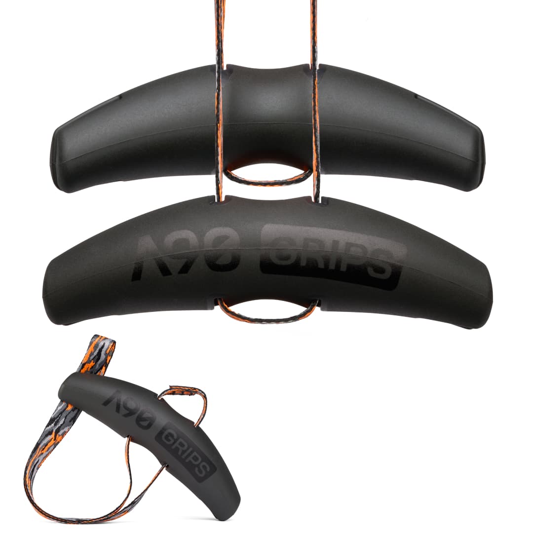 Angles90 Camo Pull Grips – TPU-kahvat 4 oteasennolla | leuanveto, rivi ja kaapelilaitteet | hygieeninen rakenne – Angles90