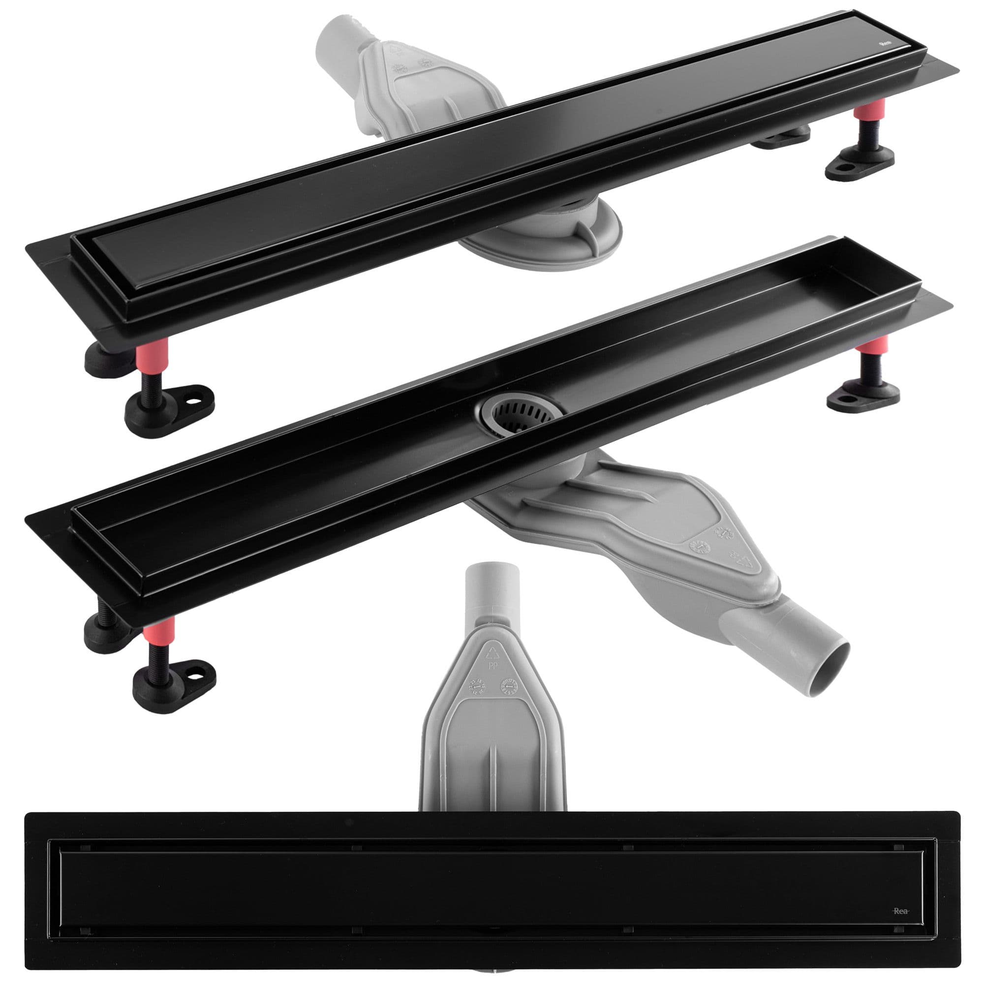 REA Linjalattiakaivo NEOX SUPERFLOW 90 musta, 94X11X9, 5CM – Rea